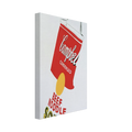 Crushed Campbell's Soup Can  Beef Noodle  Canvas | Andy Warhol Canvas | Andy Warhol Prints