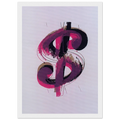 Paper Dollar Framed Poster | Andy Warhol Framed Prints Wall Art | Andy Warhol Prints