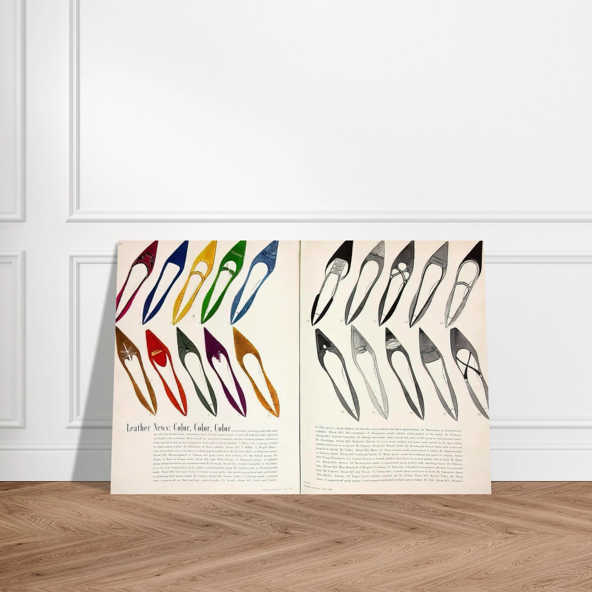 Shoe Advertisement for I.Miller  Harper's Bazzar  Poster | Andy Warhol Poster | Andy Warhol Prints