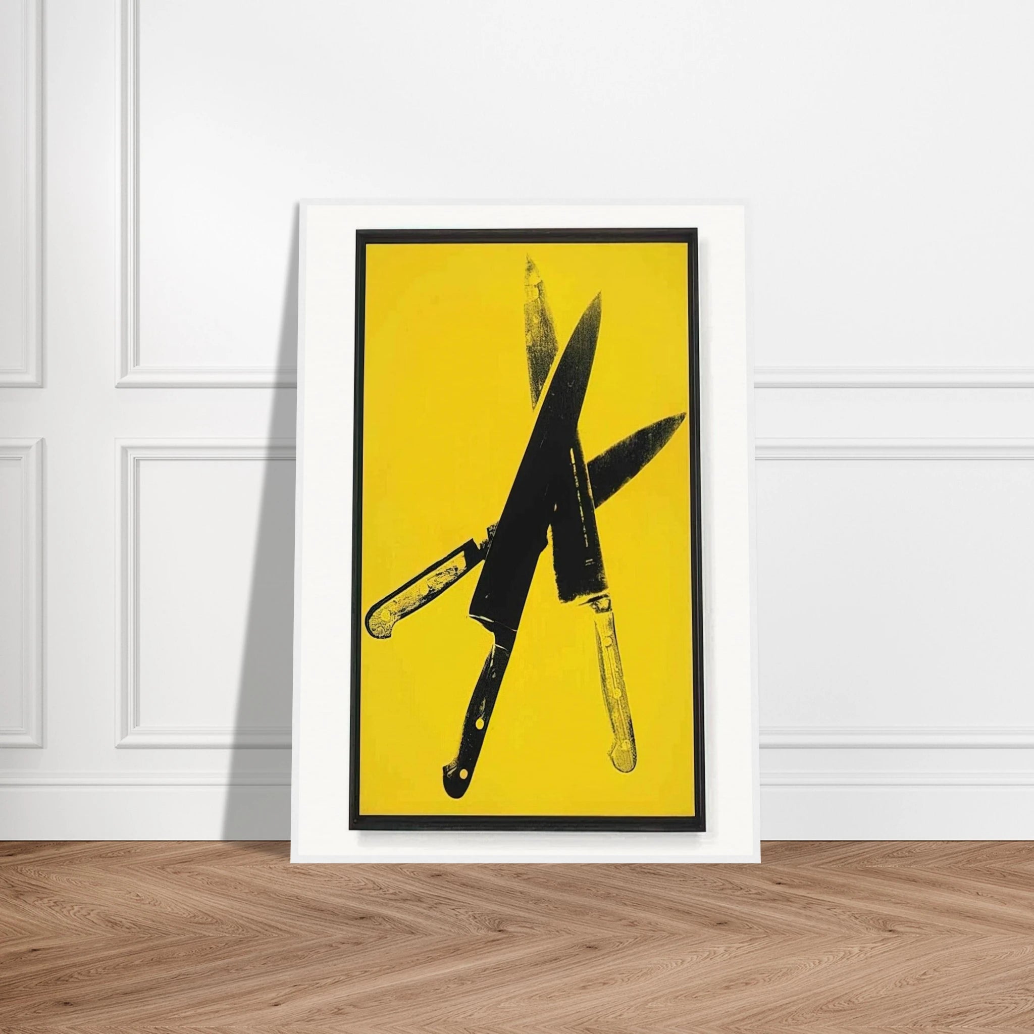 Knives Framed Poster | Andy Warhol Framed Prints Wall Art | Andy Warhol Prints