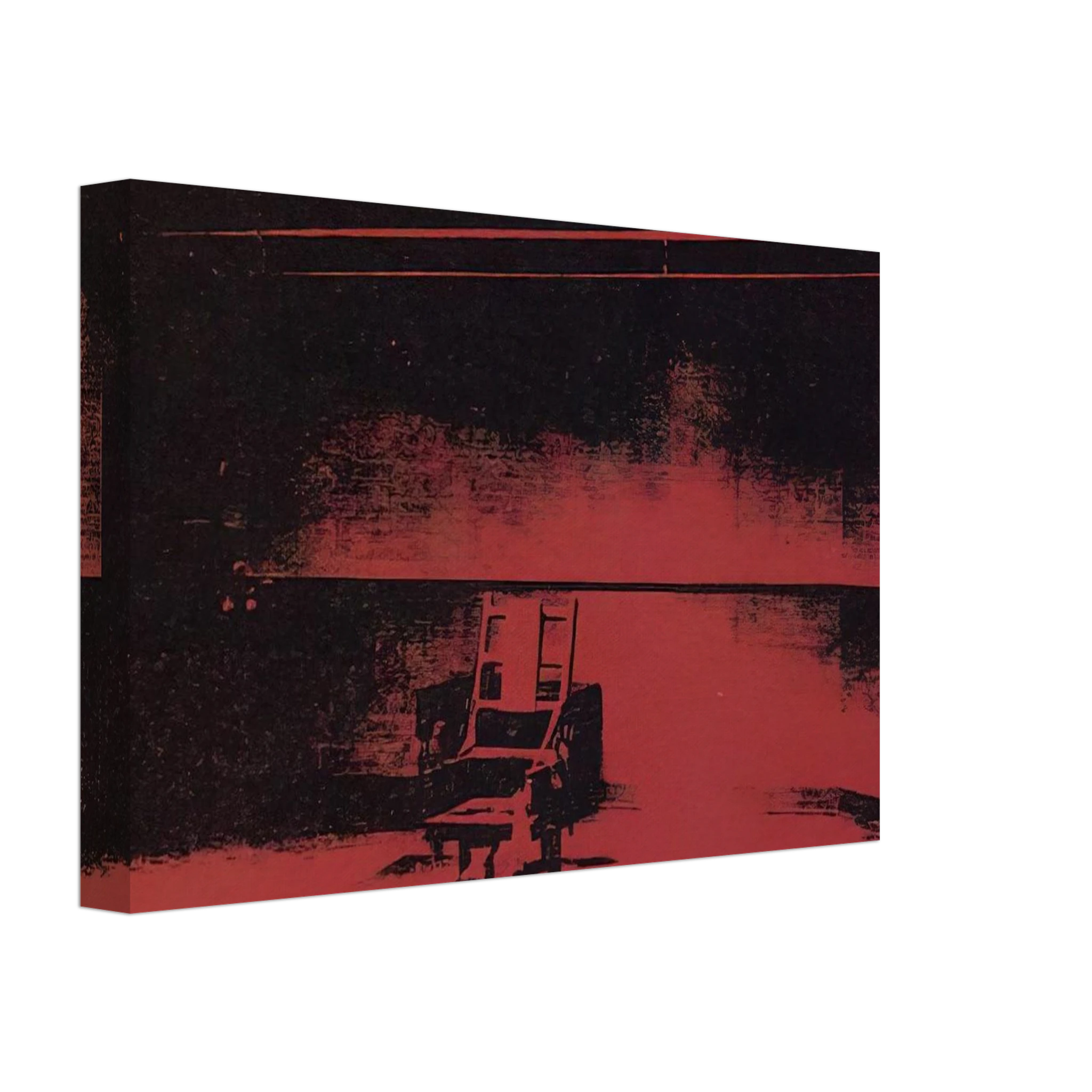 Early electric chair Canvas | Andy Warhol Canvas | Andy Warhol Prints