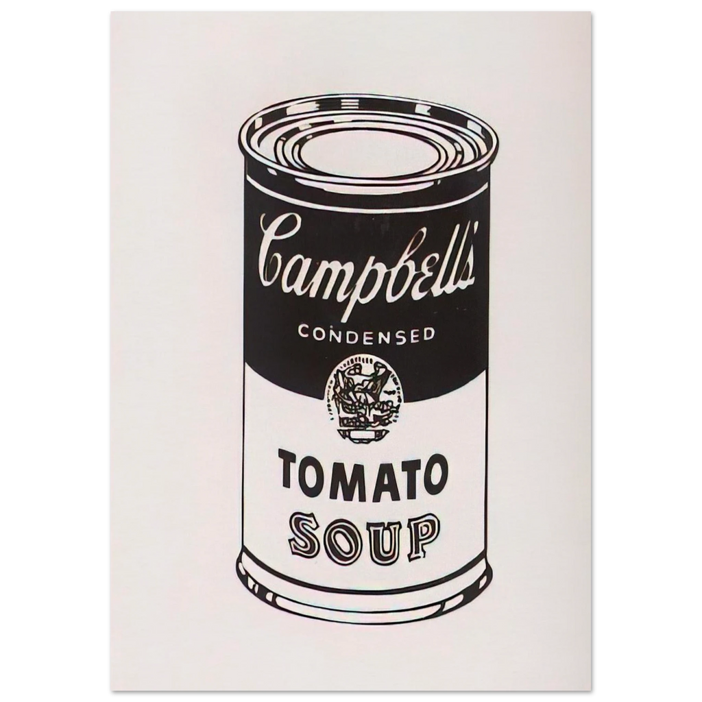 Campbell's Soup Can  Tomato -Retrospective Series Poster | Andy Warhol Poster | Andy Warhol Prints