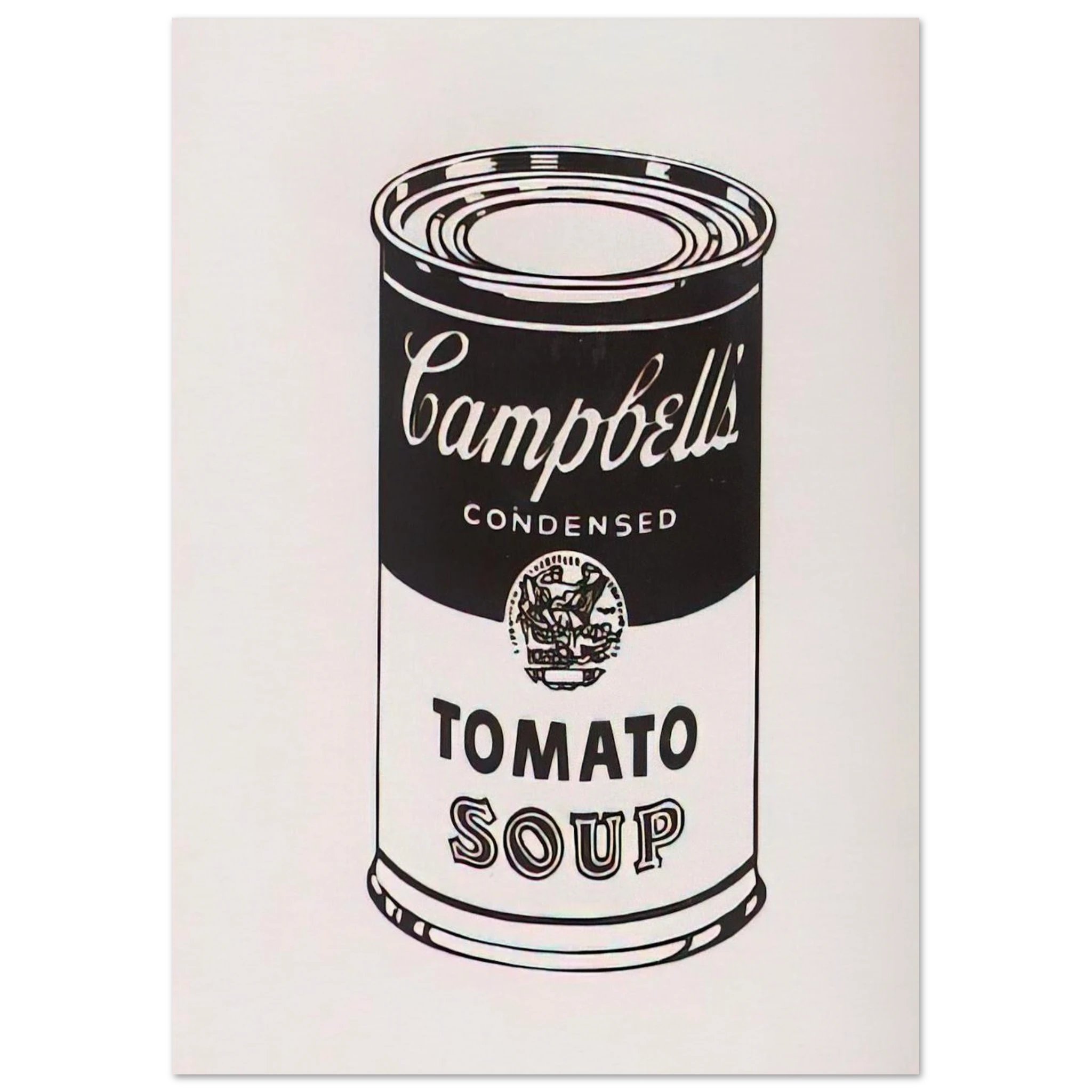Campbell's Soup Can  Tomato -Retrospective Series Poster | Andy Warhol Poster | Andy Warhol Prints