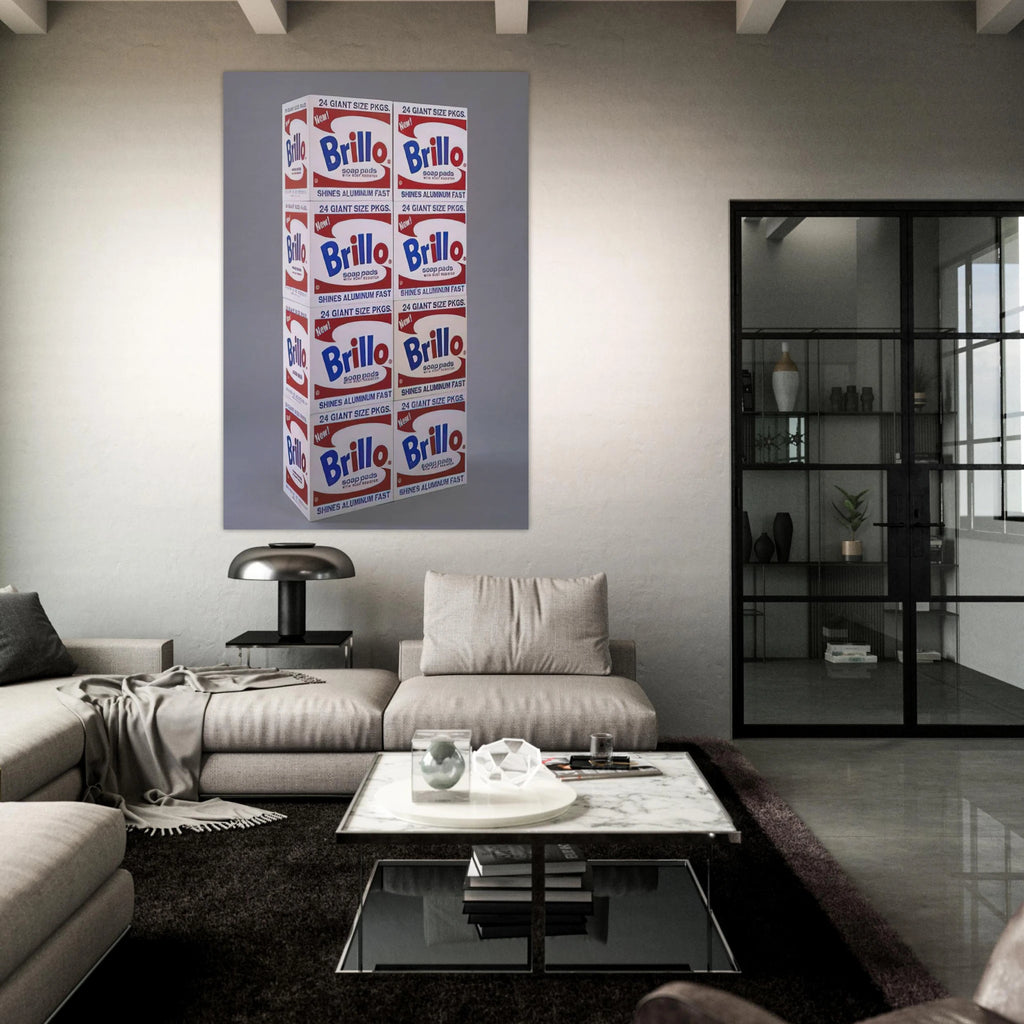 Brillo Soap Pads Boxes Poster | Andy Warhol Poster | Andy Warhol Prints