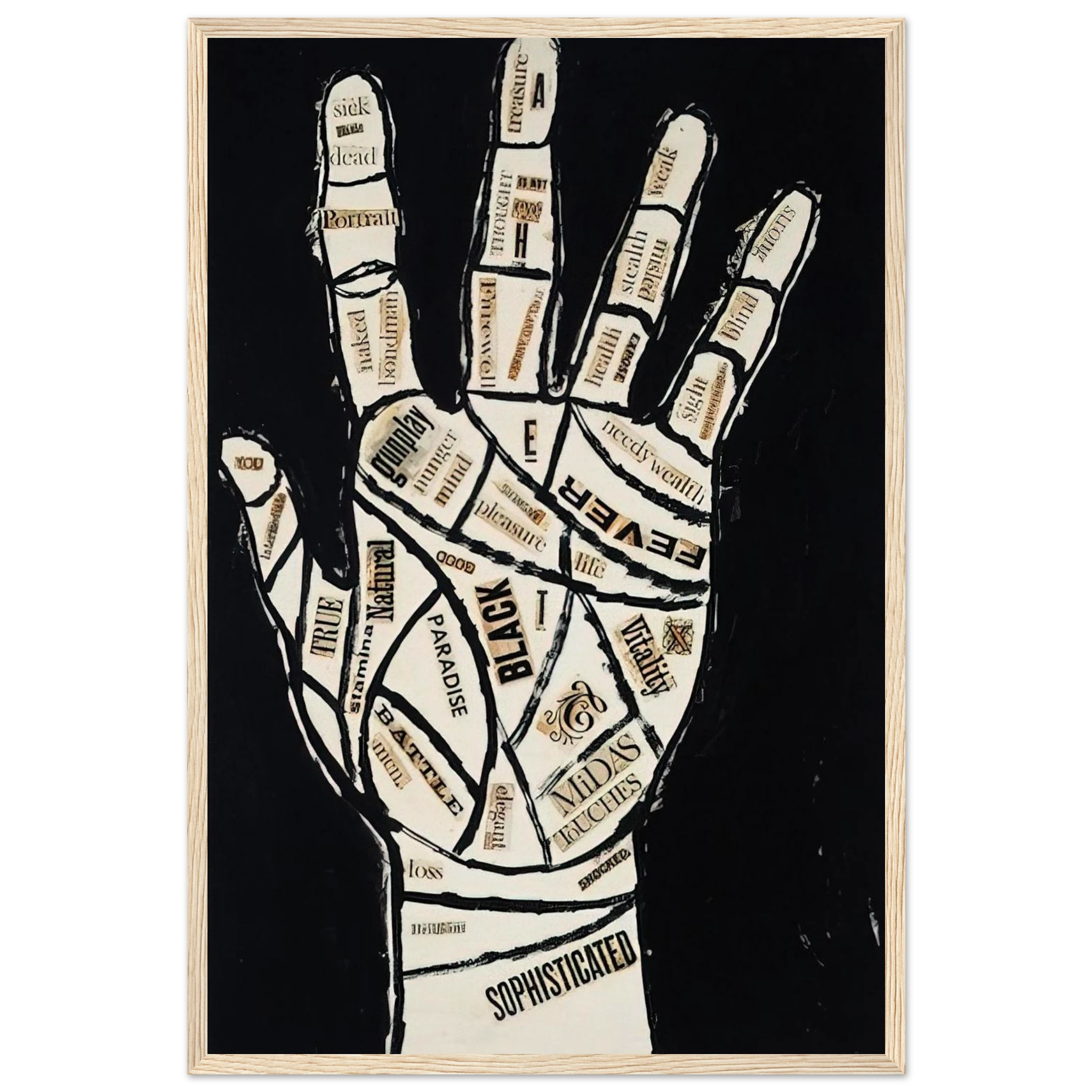 Hand Framed Poster | Andy Warhol Framed Prints Wall Art | Andy Warhol Prints