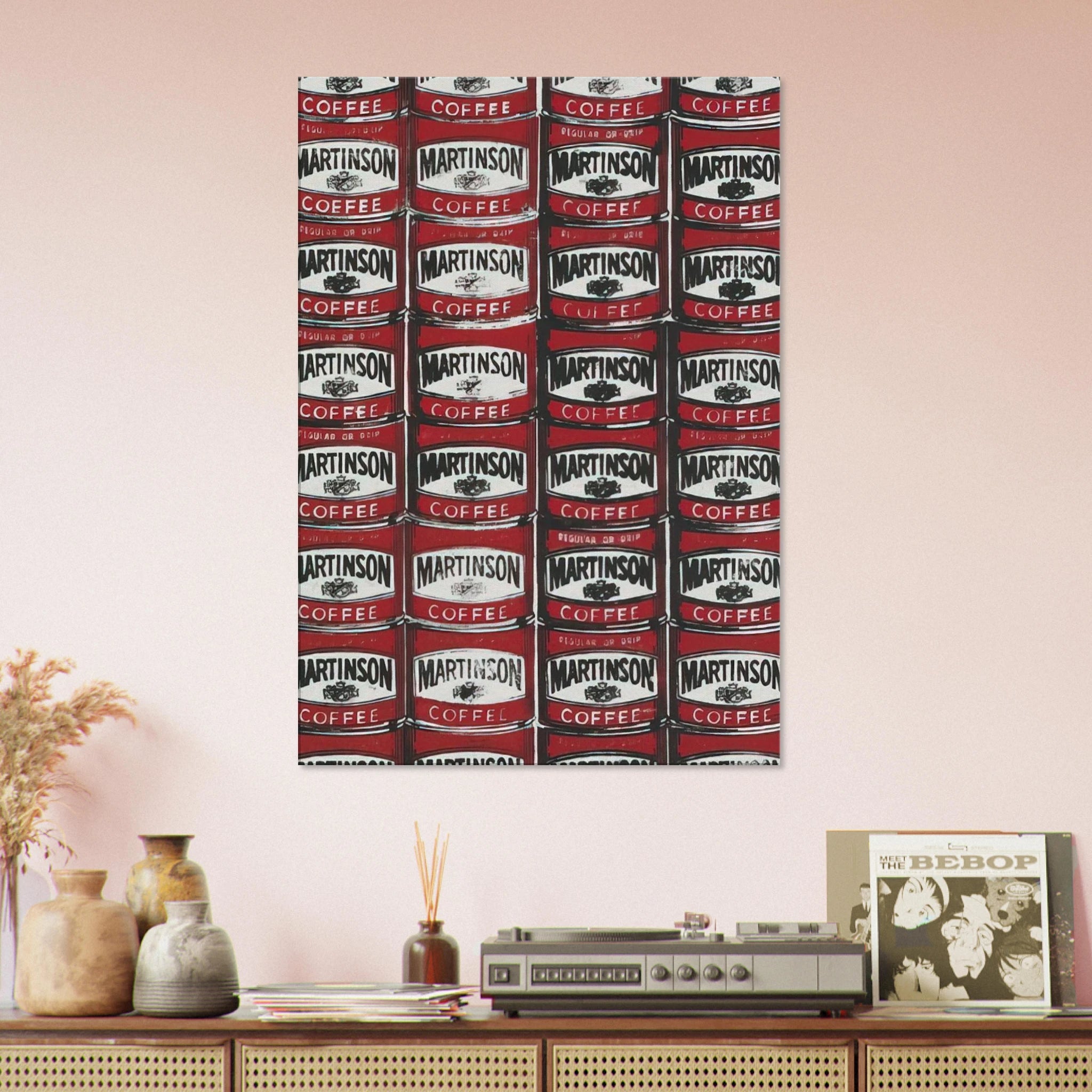 Martinson Coffee Canvas | Andy Warhol Canvas | Andy Warhol Prints