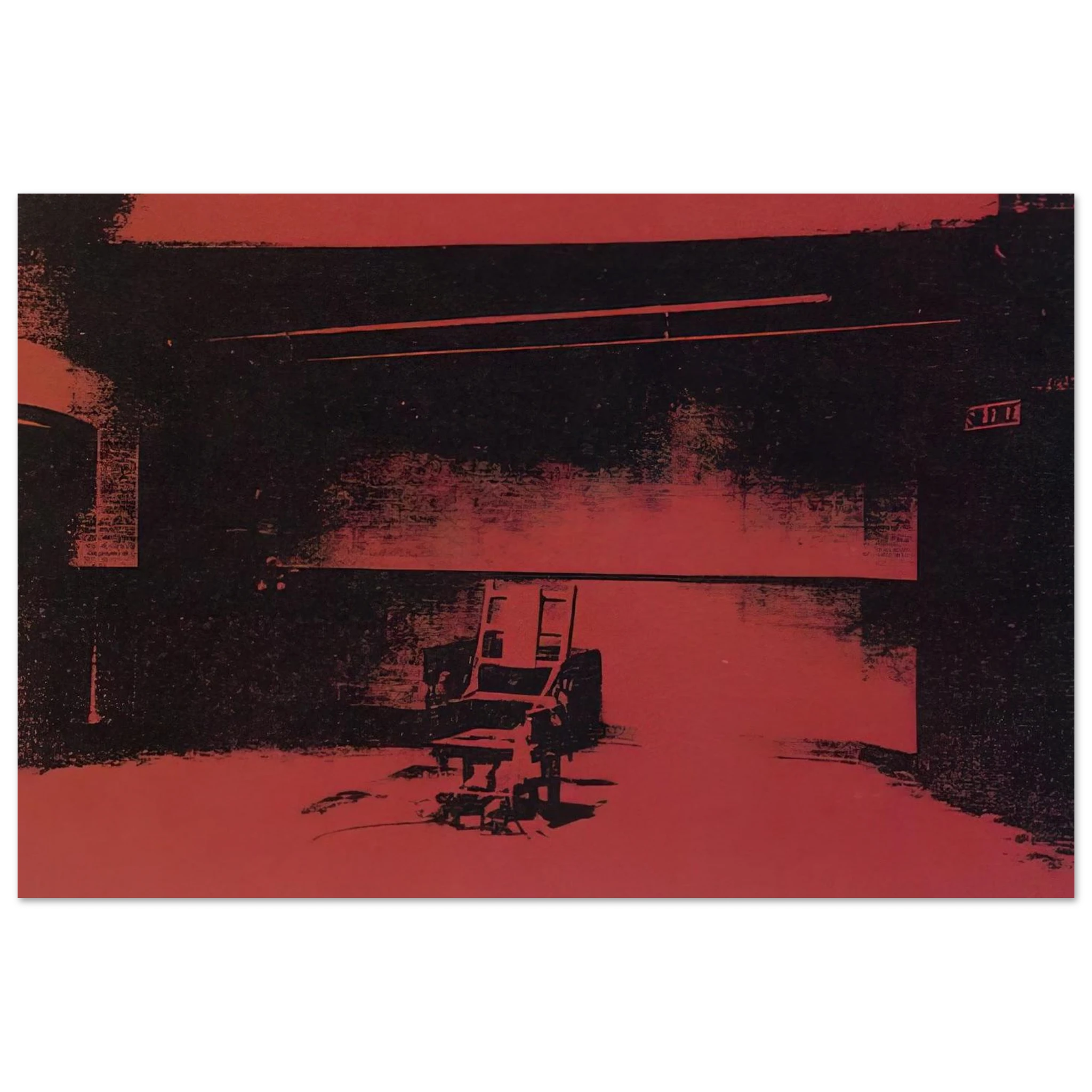 Early electric chair Poster | Andy Warhol Poster | Andy Warhol Prints