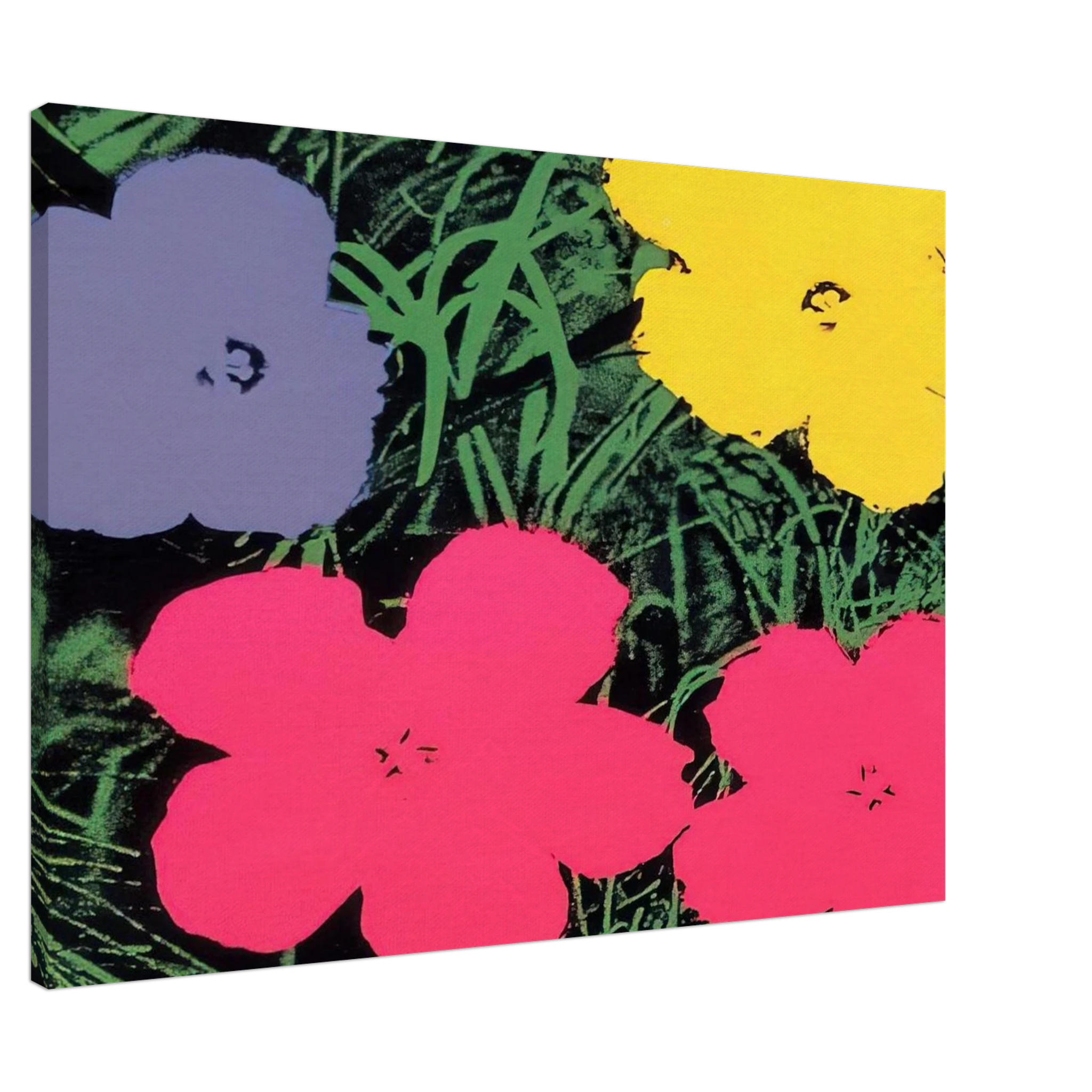 Flowers Canvas | Andy Warhol Canvas | Andy Warhol Prints