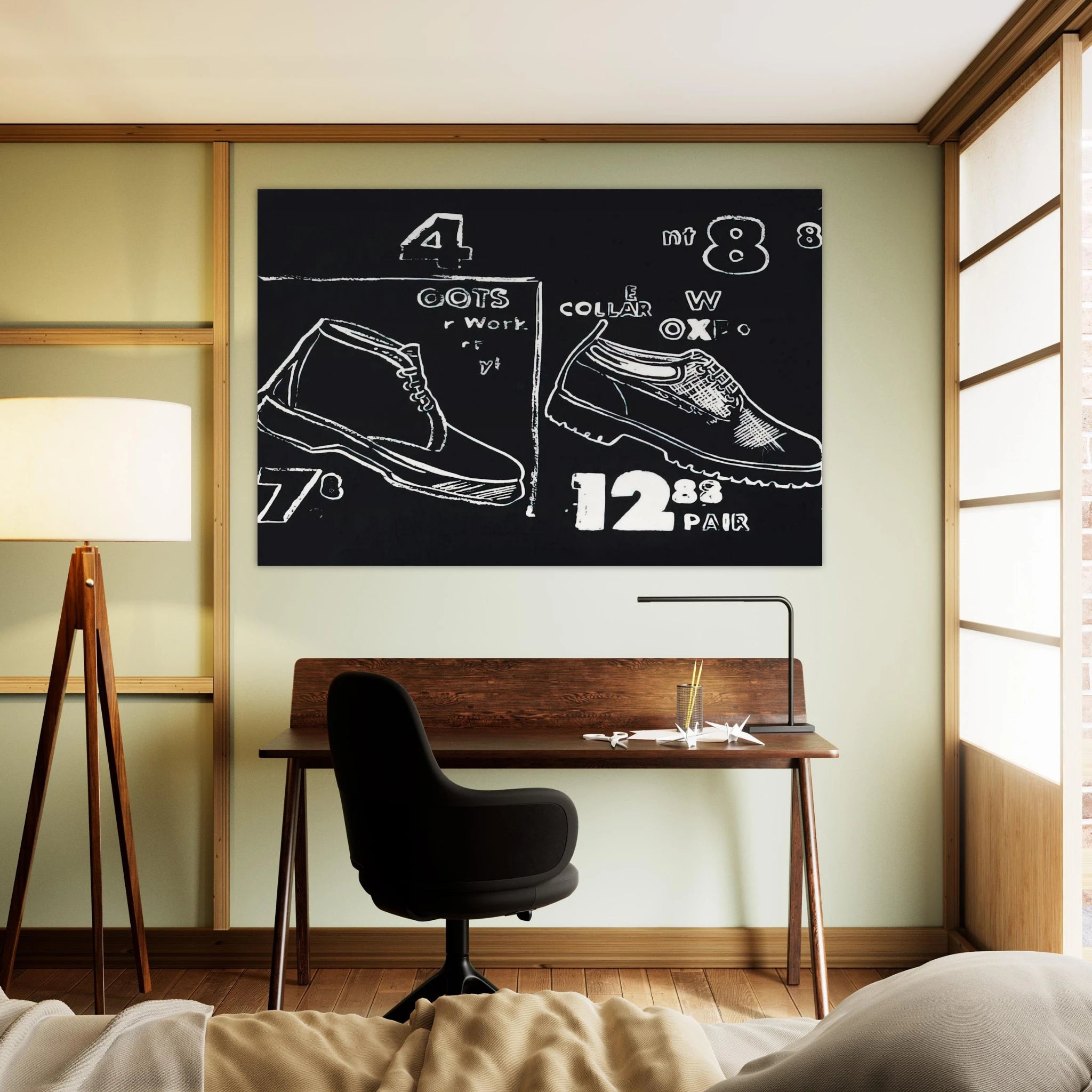 Work Boots Poster | Andy Warhol Poster | Andy Warhol Prints