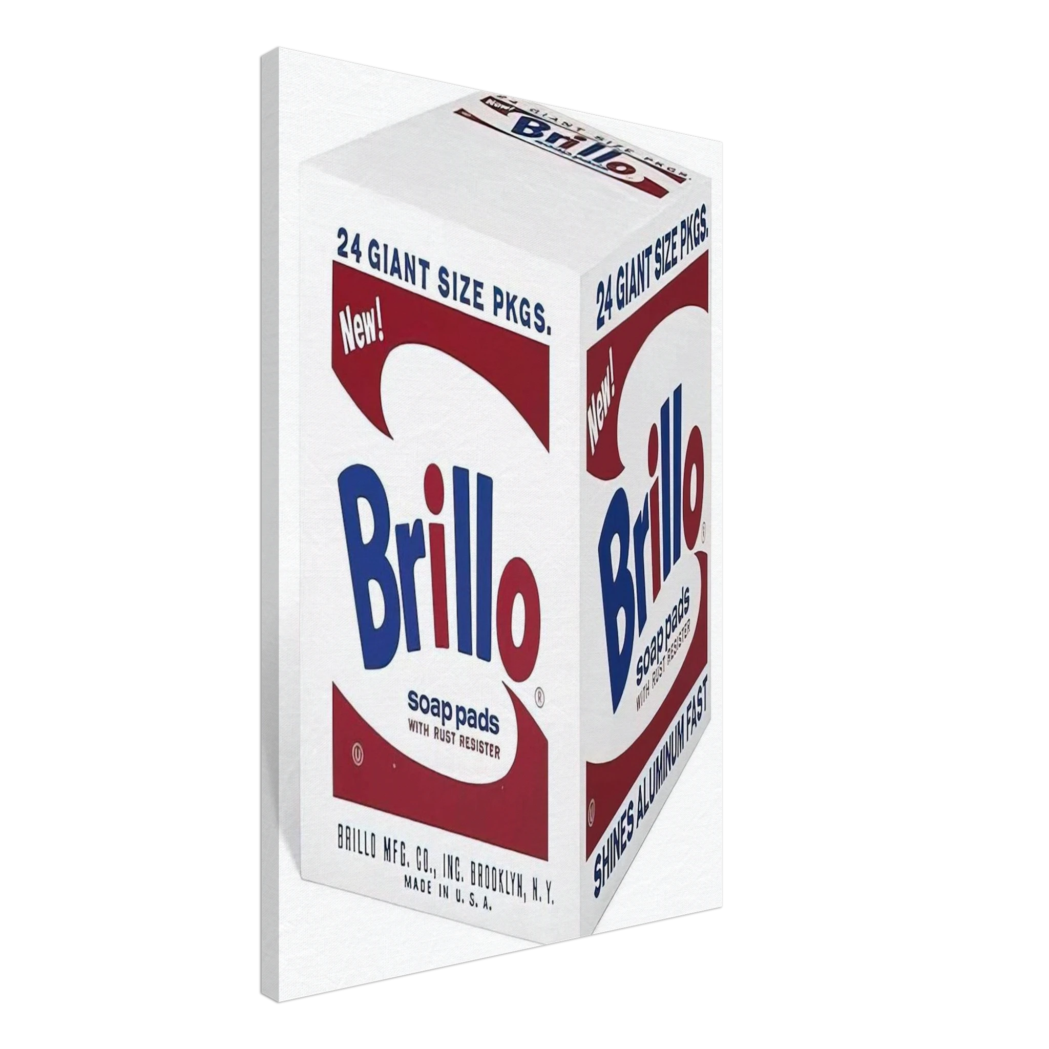 Brillo Soap Pads Canvas | Andy Warhol Canvas | Andy Warhol Prints