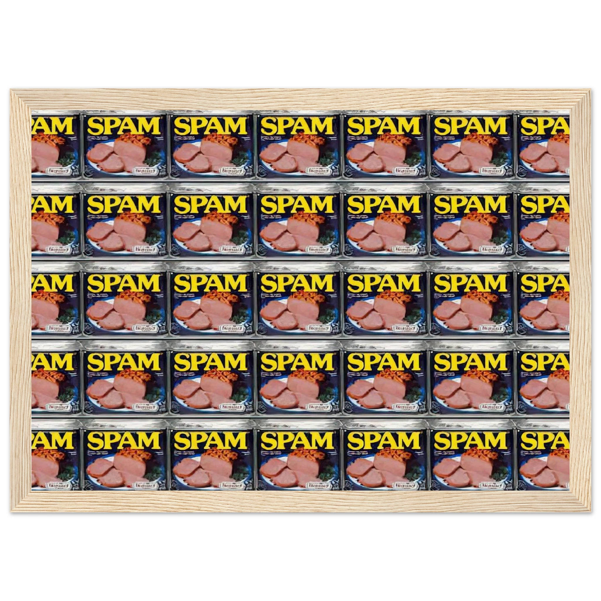 Spam Framed Poster | Andy Warhol Framed Prints Wall Art | Andy Warhol Prints