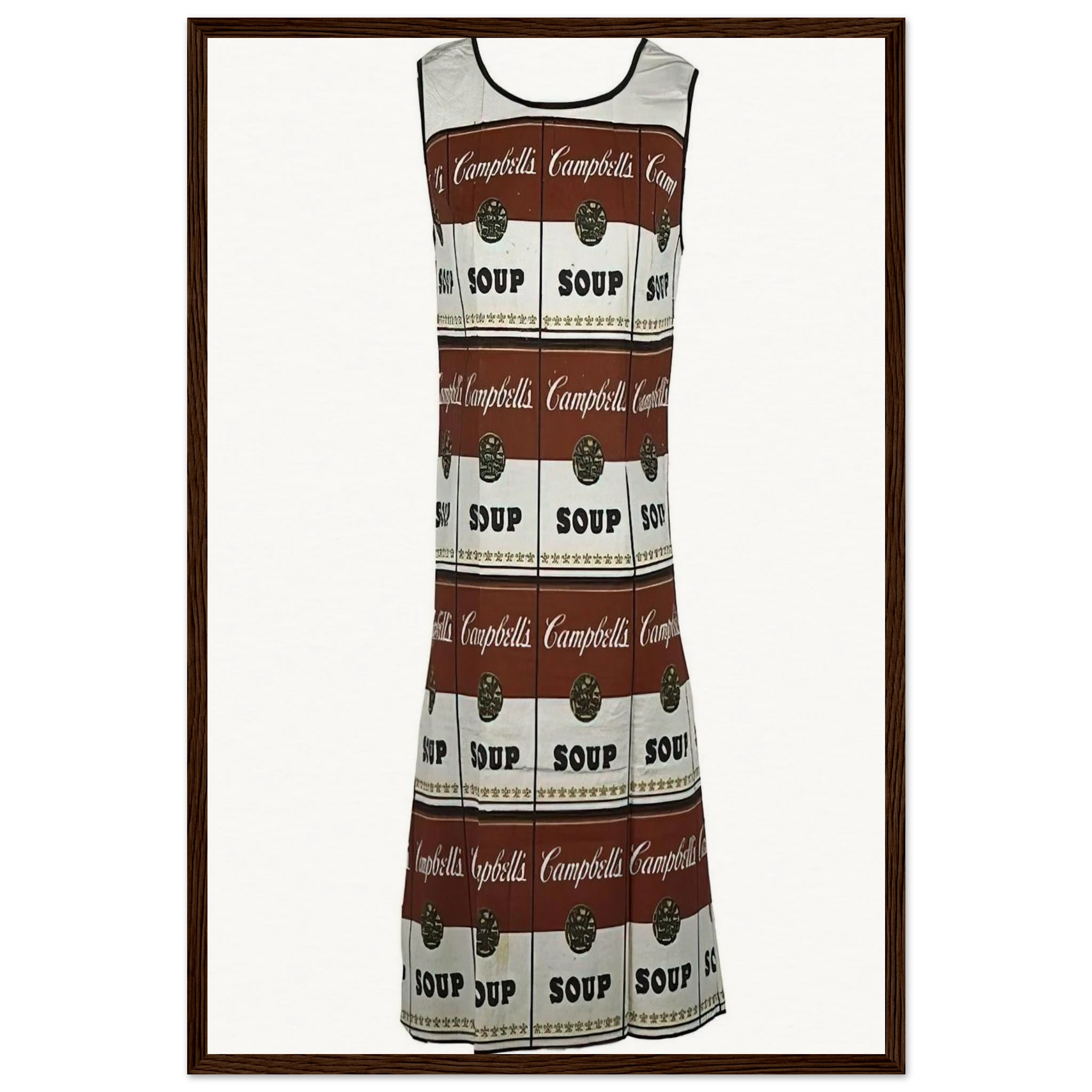 The Souper Dress Framed Poster | Andy Warhol Framed Prints Wall Art | Andy Warhol Prints