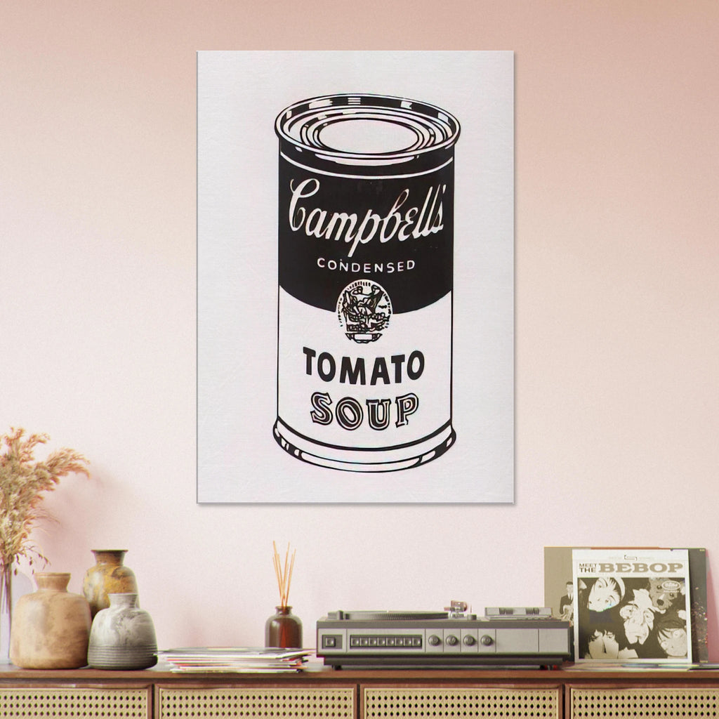 Campbell's Soup Can  Tomato -Retrospective Series Canvas | Andy Warhol Canvas | Andy Warhol Prints