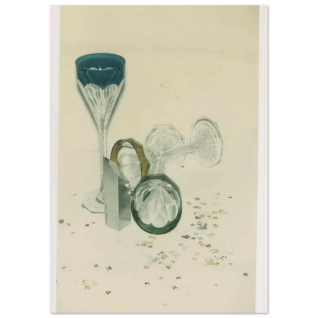 Committee 2000 Champagne Glasses Poster | Andy Warhol Poster | Andy Warhol Prints