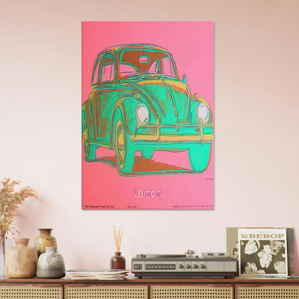 Volkswagen Canvas | Andy Warhol Canvas | Andy Warhol Prints