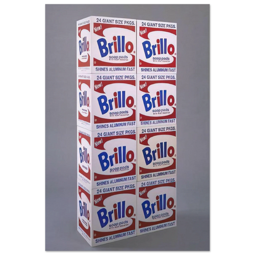 Brillo Soap Pads Boxes Poster | Andy Warhol Poster | Andy Warhol Prints