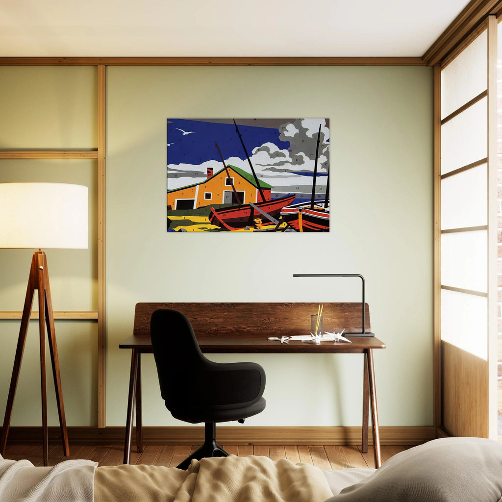 Do It Yourself  Seascape  Canvas | Andy Warhol Canvas | Andy Warhol Prints
