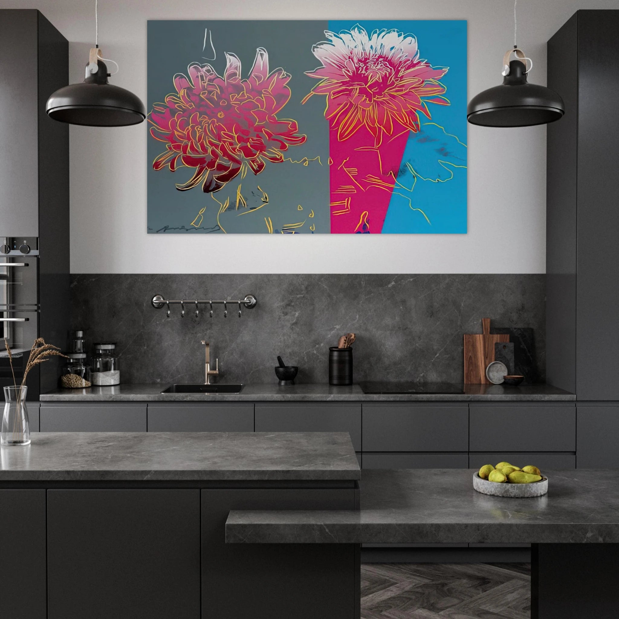 Kiku Poster | Andy Warhol Poster | Andy Warhol Prints