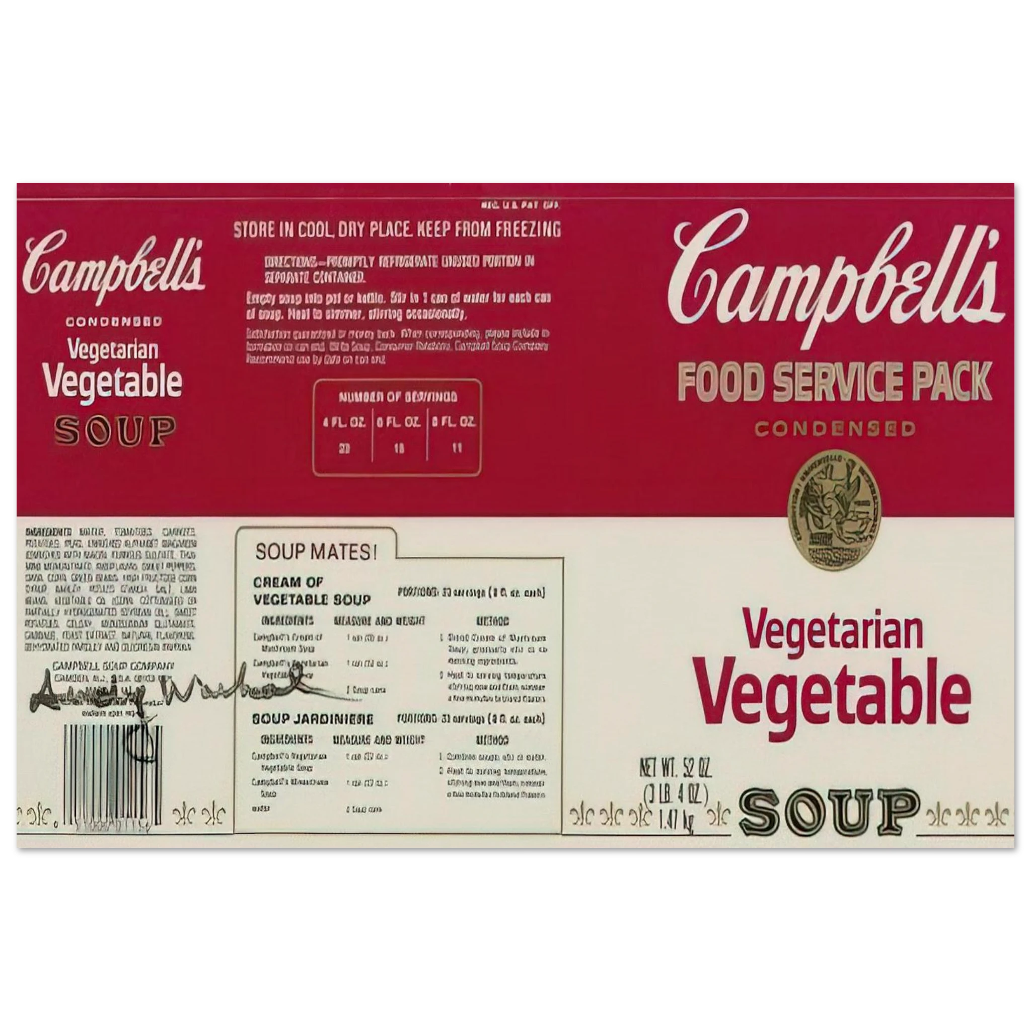Campbell Soup Company Poster | Andy Warhol Poster | Andy Warhol Prints