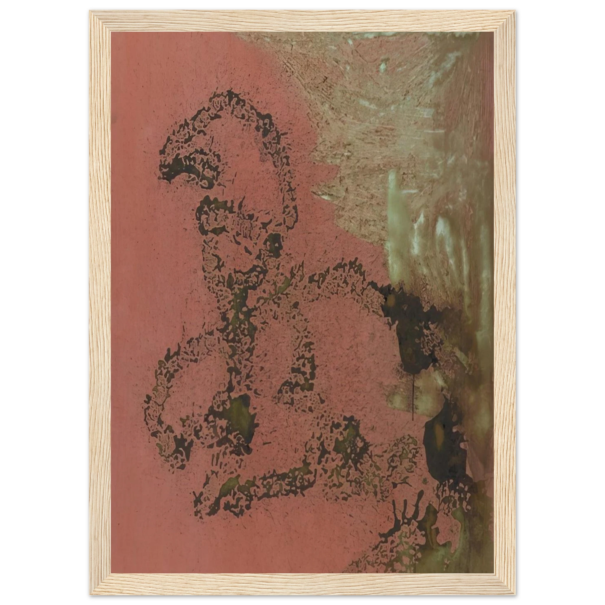 Oxidation Painting Framed Poster | Andy Warhol Framed Prints Wall Art | Andy Warhol Prints
