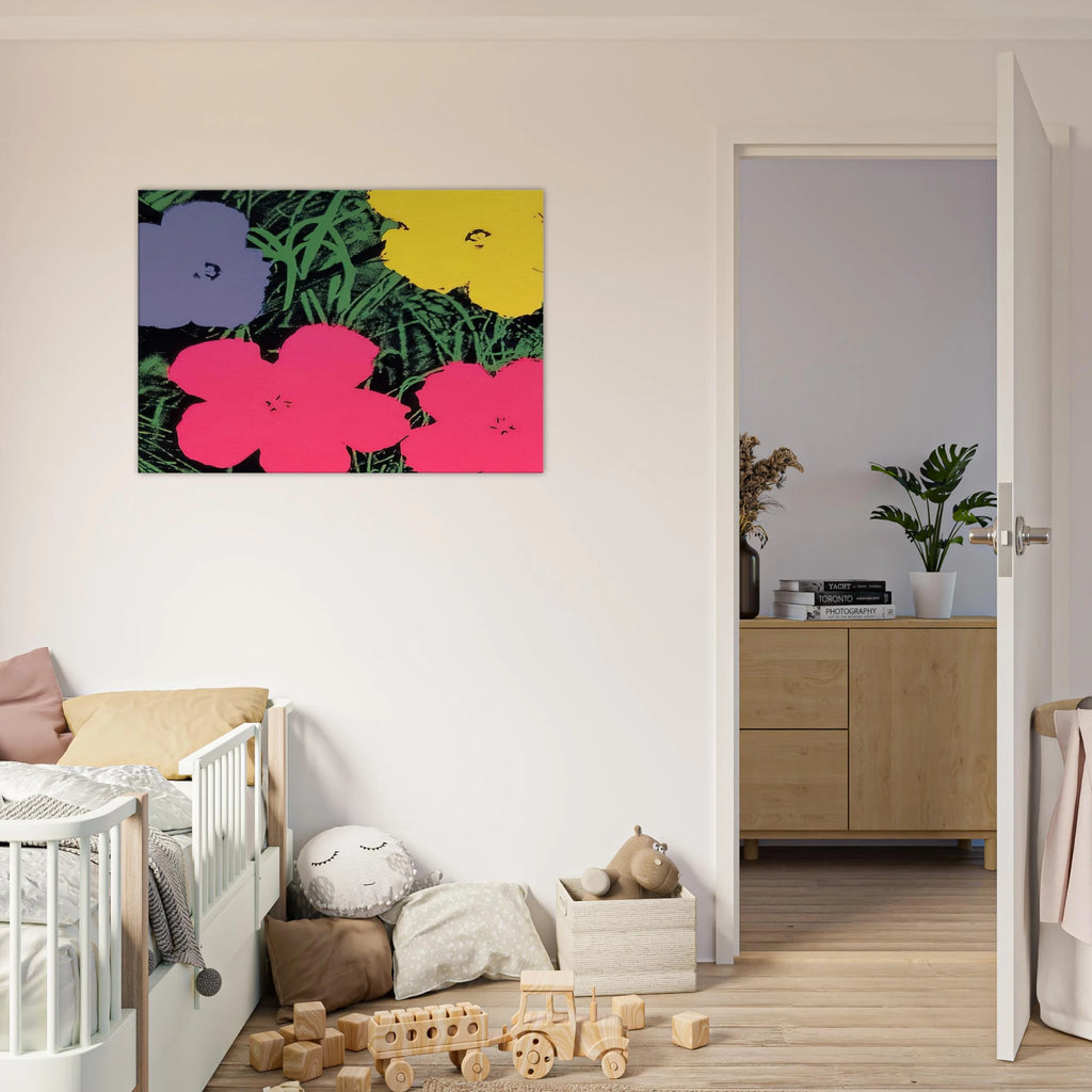 Flowers Canvas | Andy Warhol Canvas | Andy Warhol Prints