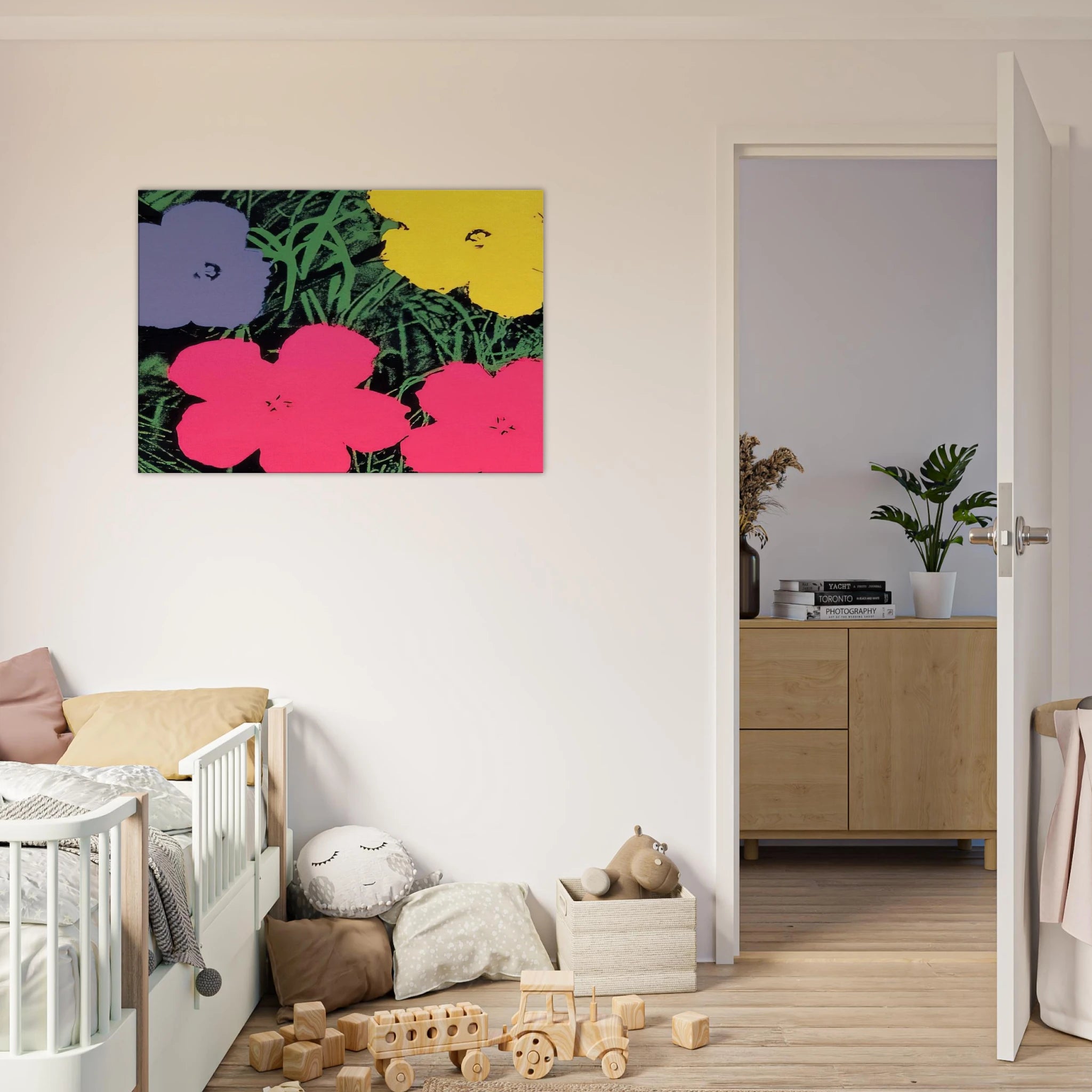 Flowers Canvas | Andy Warhol Canvas | Andy Warhol Prints
