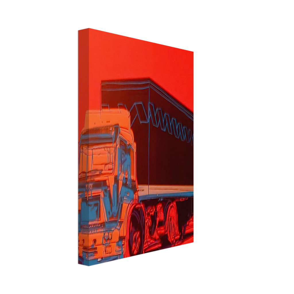 Truck Announcement Canvas | Andy Warhol Canvas | Andy Warhol Prints