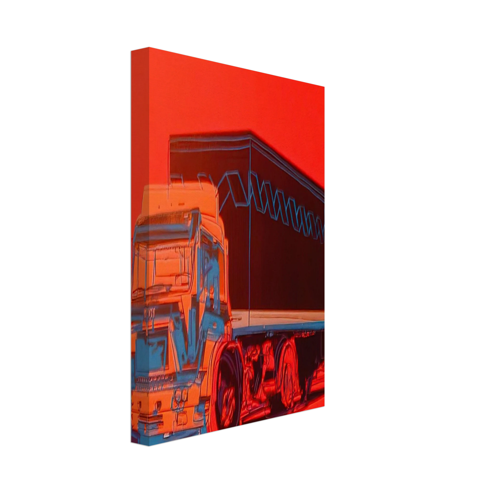 Truck Announcement Canvas | Andy Warhol Canvas | Andy Warhol Prints