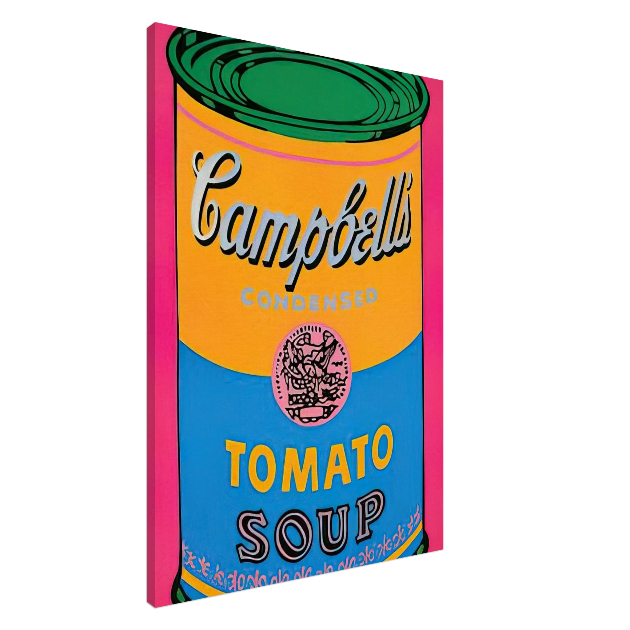 Campbell's Soup Can  Canvas | Andy Warhol Canvas | Andy Warhol Prints