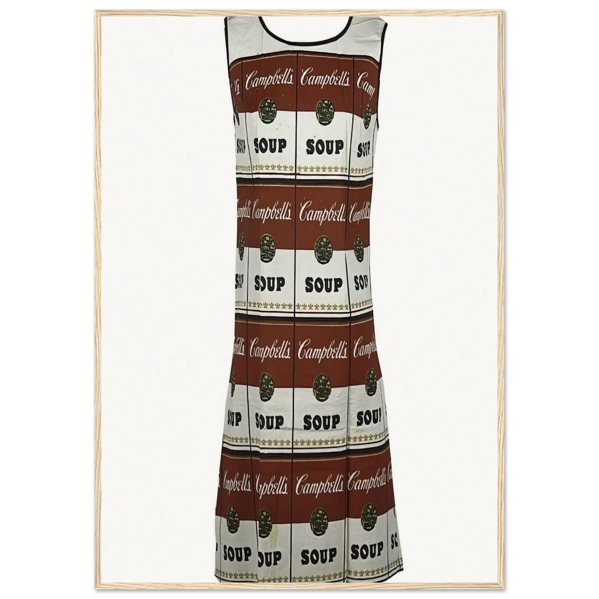 The Souper Dress Framed Poster | Andy Warhol Framed Prints Wall Art | Andy Warhol Prints
