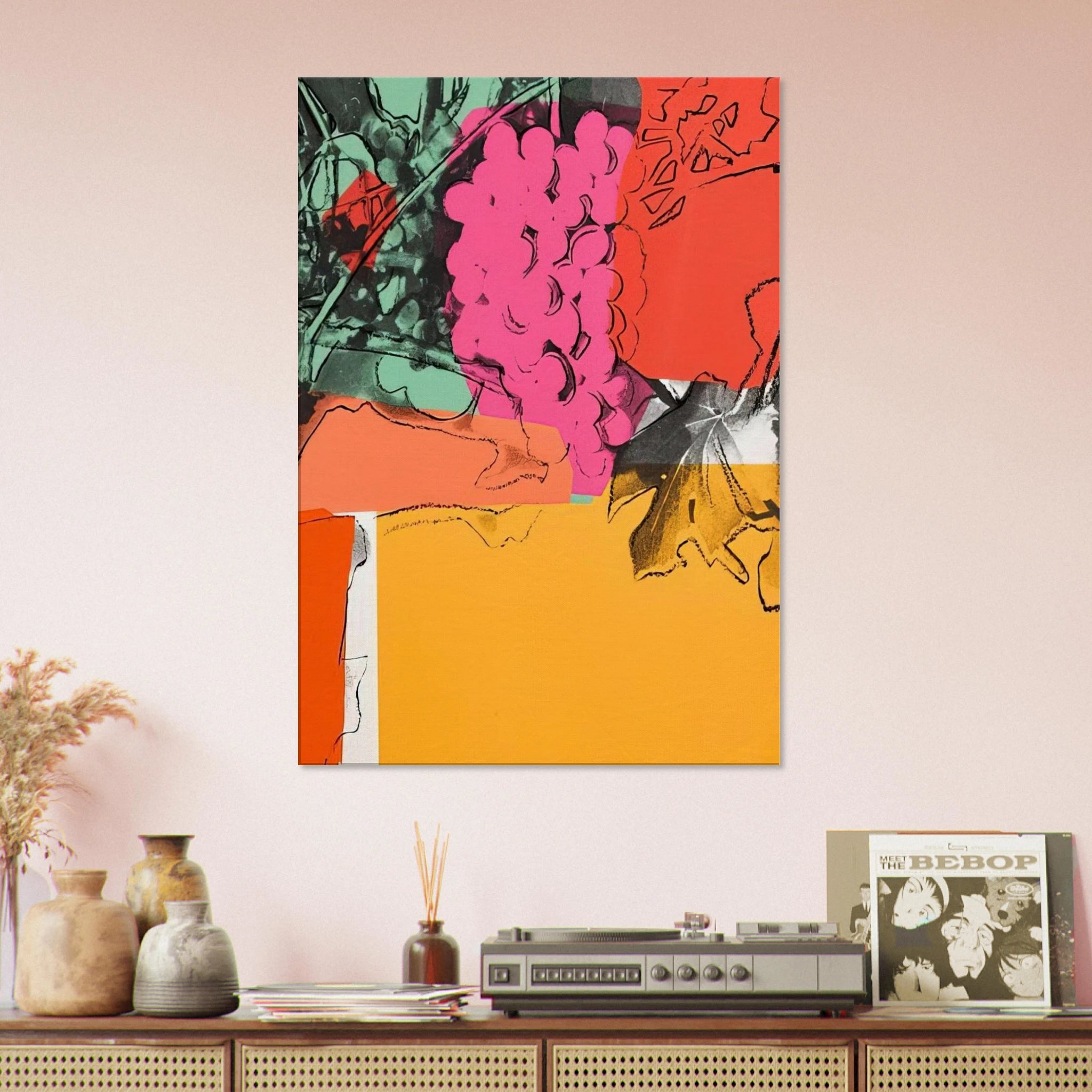 Grapes #1 Canvas | Andy Warhol Canvas | Andy Warhol Prints