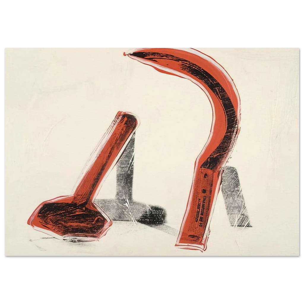 Hammer and Sickle Poster | Andy Warhol Poster | Andy Warhol Prints