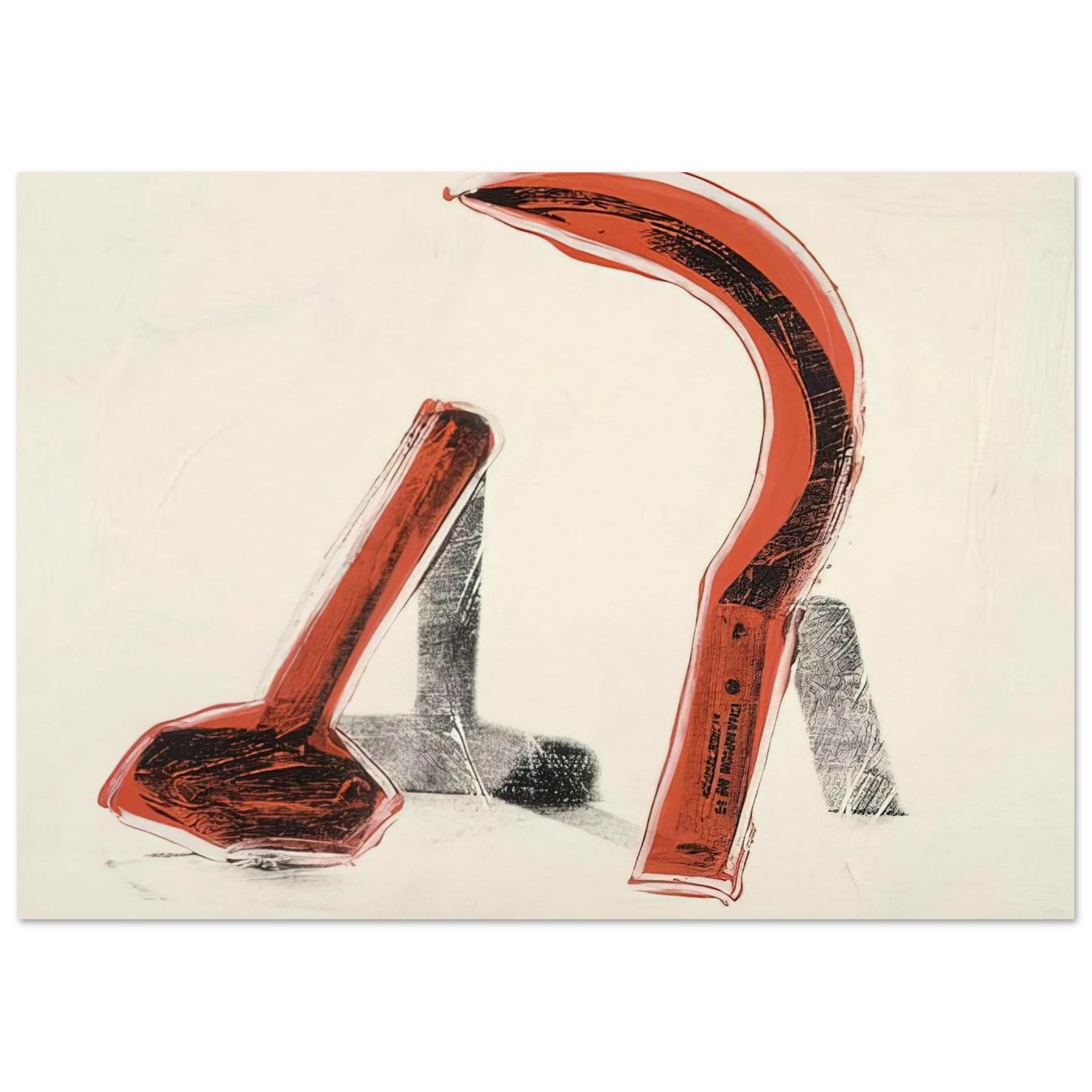 Hammer and Sickle Poster | Andy Warhol Poster | Andy Warhol Prints