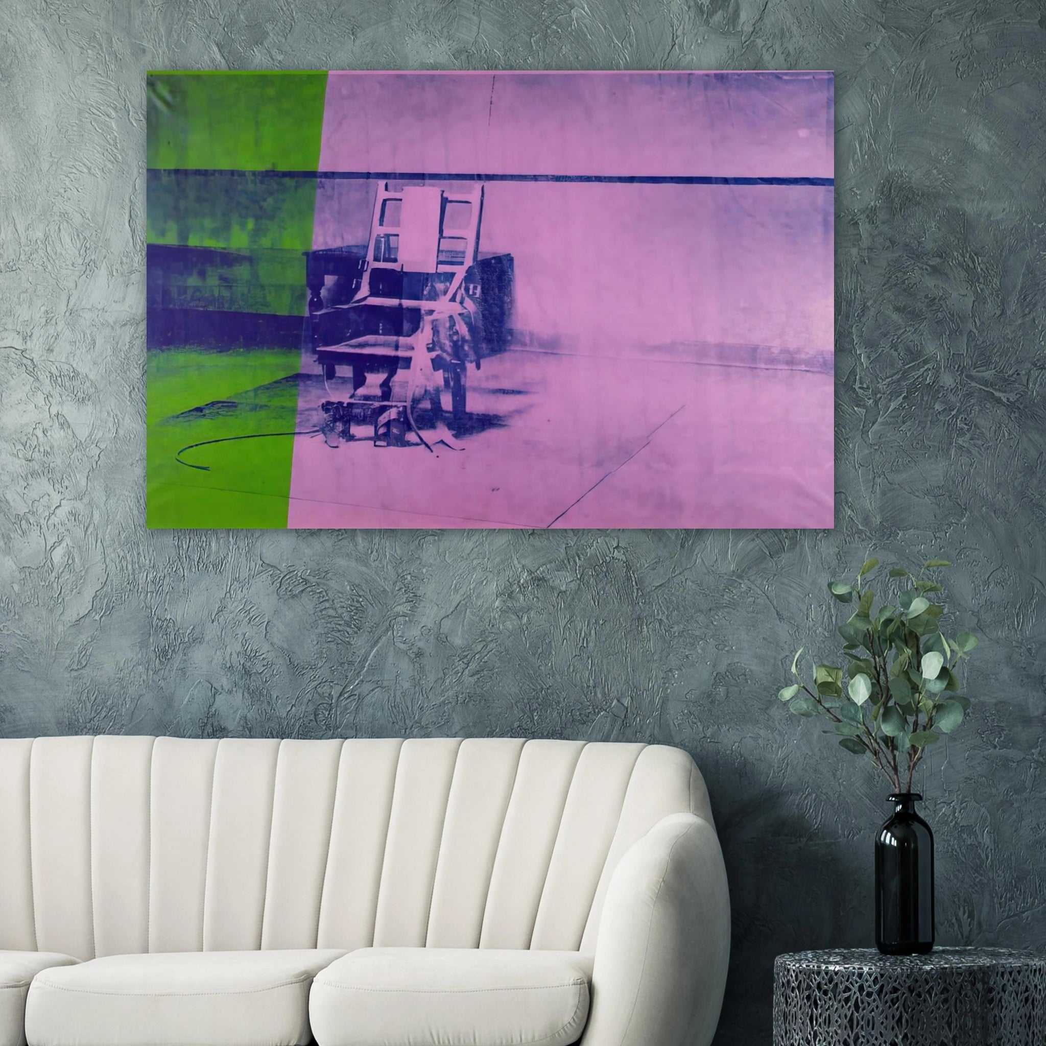 Big electric chair Poster | Andy Warhol Poster | Andy Warhol Prints