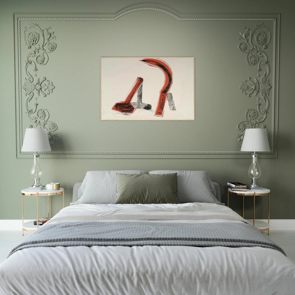 Hammer and Sickle Framed Poster | Andy Warhol Framed Prints Wall Art | Andy Warhol Prints