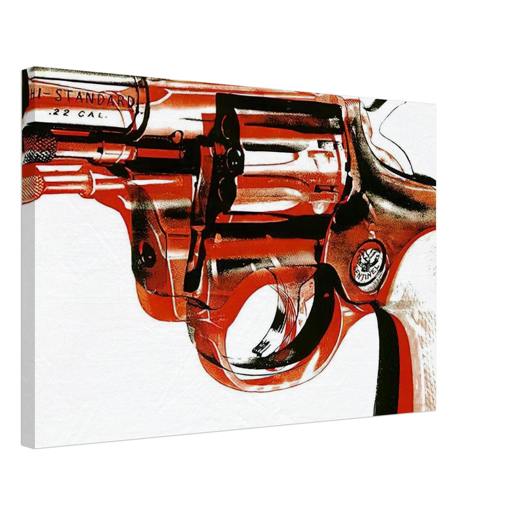 Gun Canvas | Andy Warhol Canvas | Andy Warhol Prints