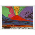 Vesuvius Framed Poster | Andy Warhol Framed Prints Wall Art | Andy Warhol Prints