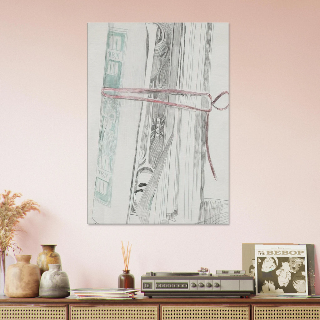 Roll of Bills Canvas | Andy Warhol Canvas | Andy Warhol Prints