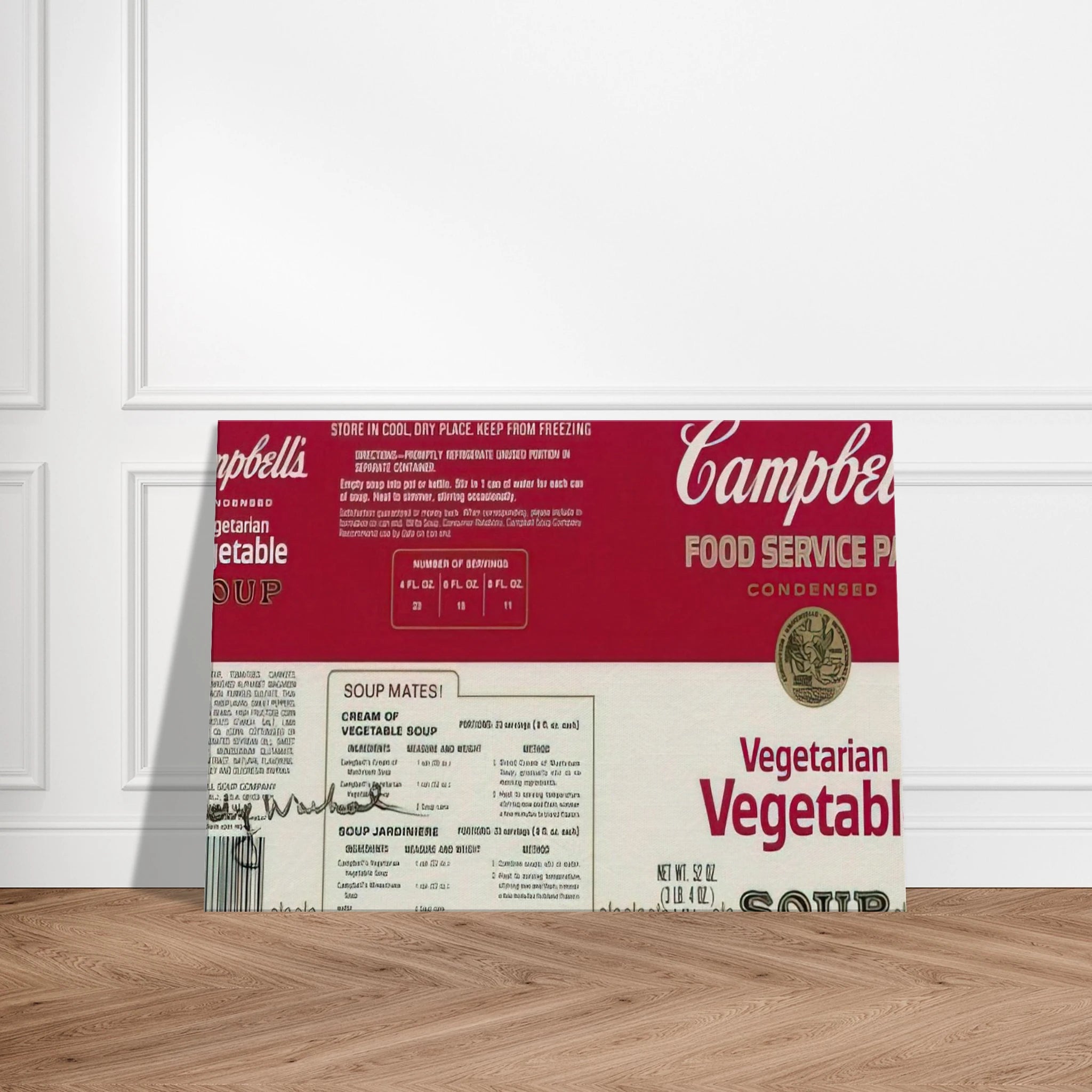 Campbell Soup Company Canvas | Andy Warhol Canvas | Andy Warhol Prints