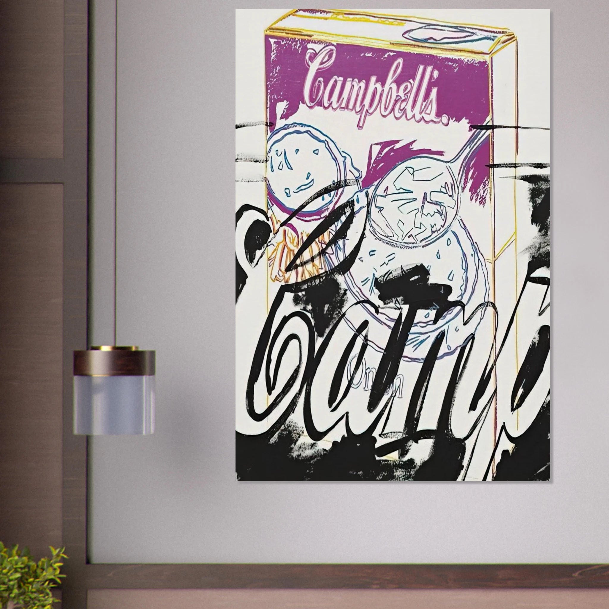 Campell's Onion Soup Box Poster | Andy Warhol Poster | Andy Warhol Prints