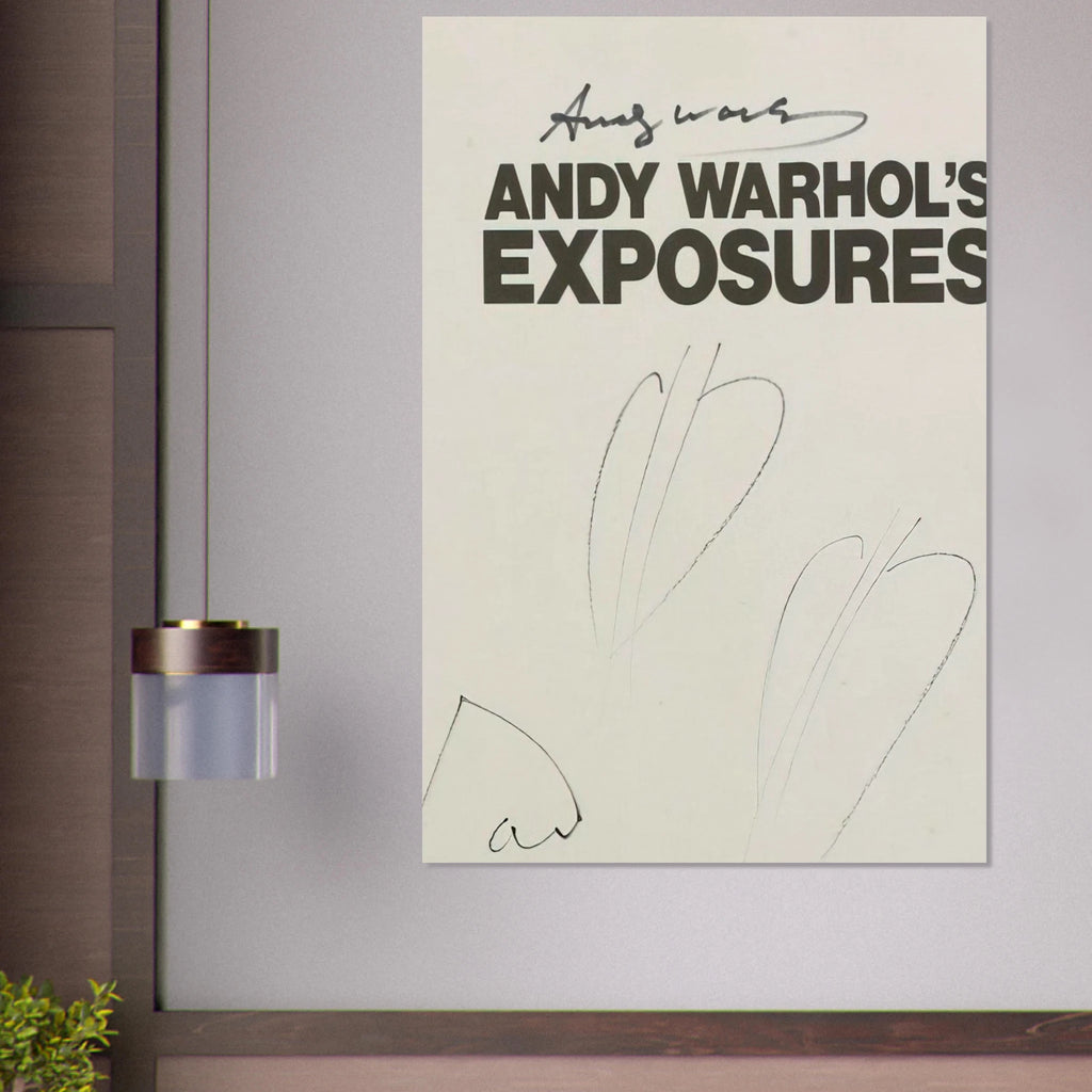Butterfly Hearths  Andy Warhol's Exposures  Poster | Andy Warhol Poster | Andy Warhol Prints