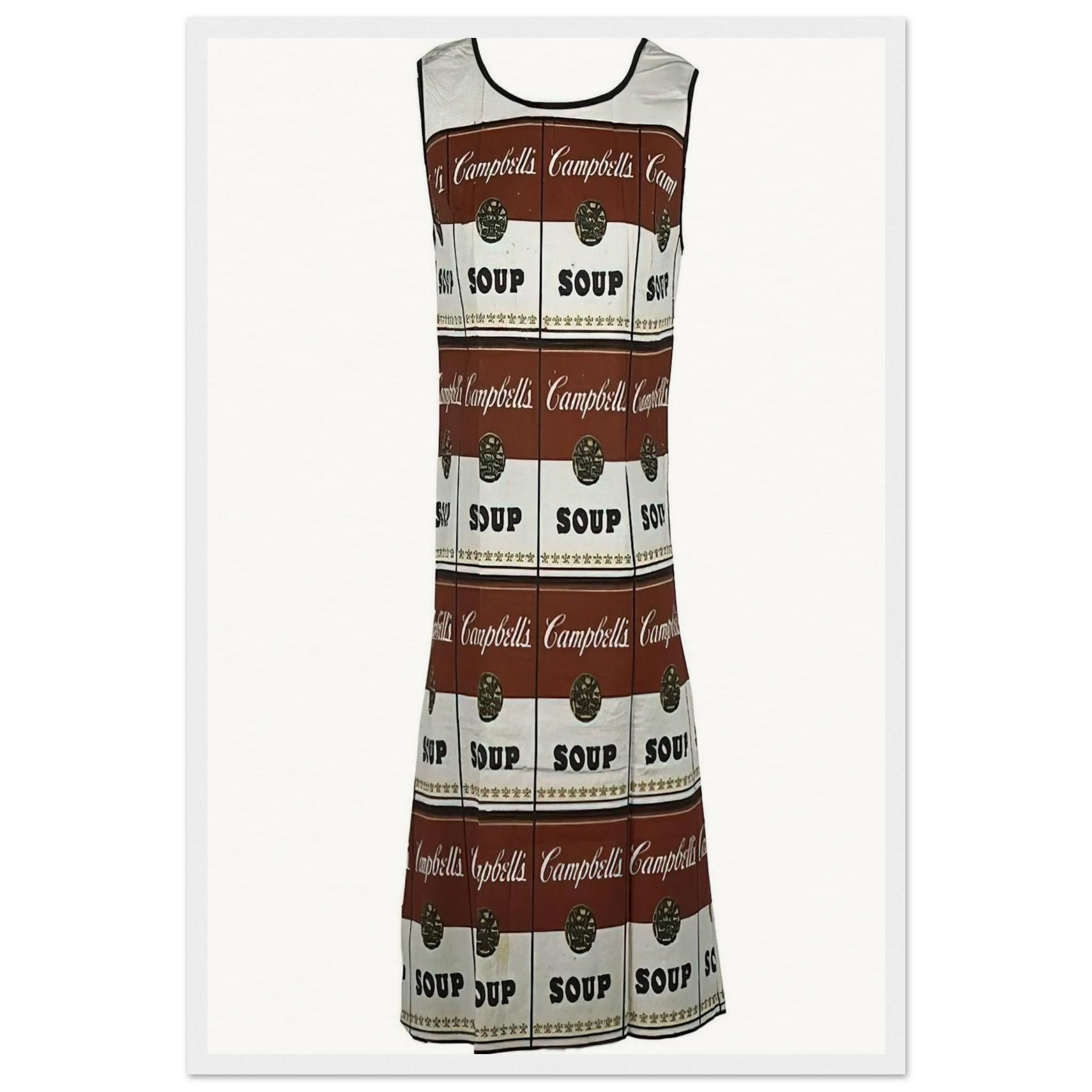 The Souper Dress Framed Poster | Andy Warhol Framed Prints Wall Art | Andy Warhol Prints