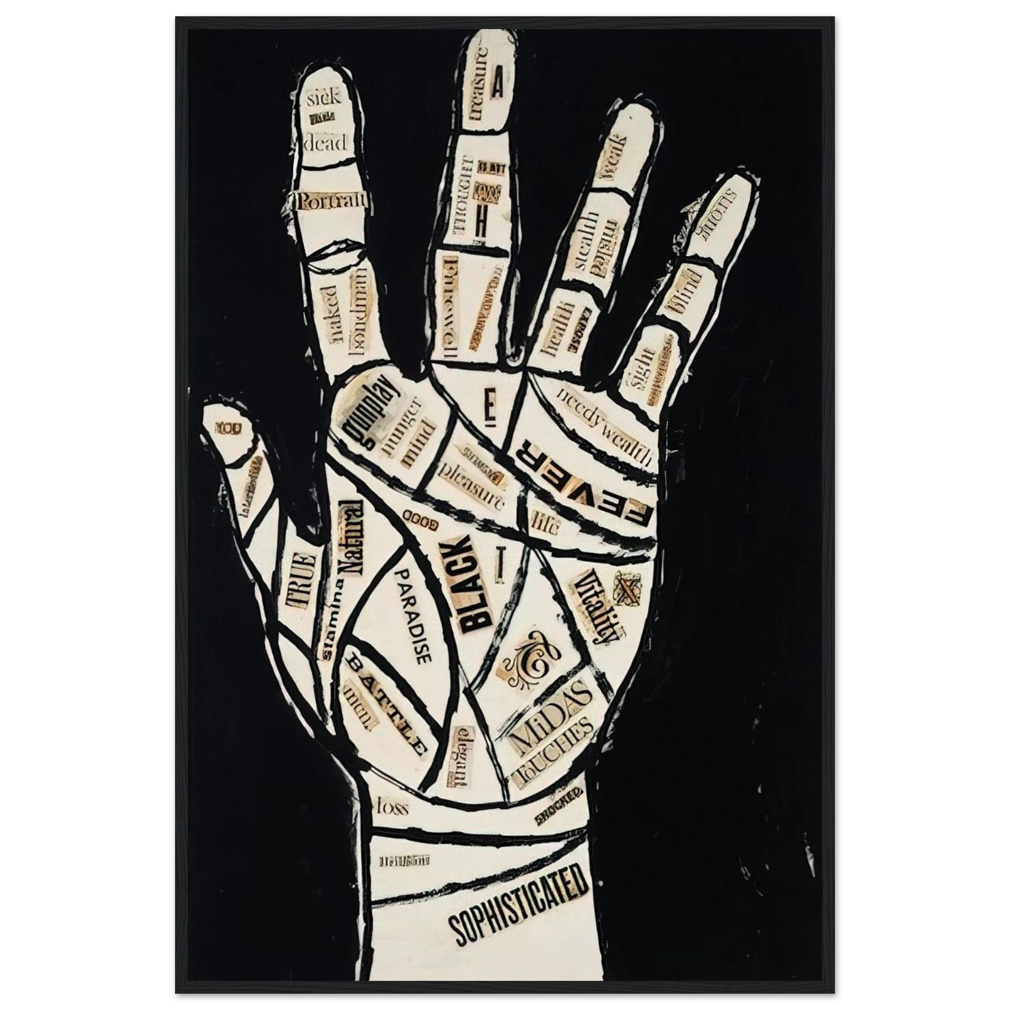 Hand Framed Poster | Andy Warhol Framed Prints Wall Art | Andy Warhol Prints