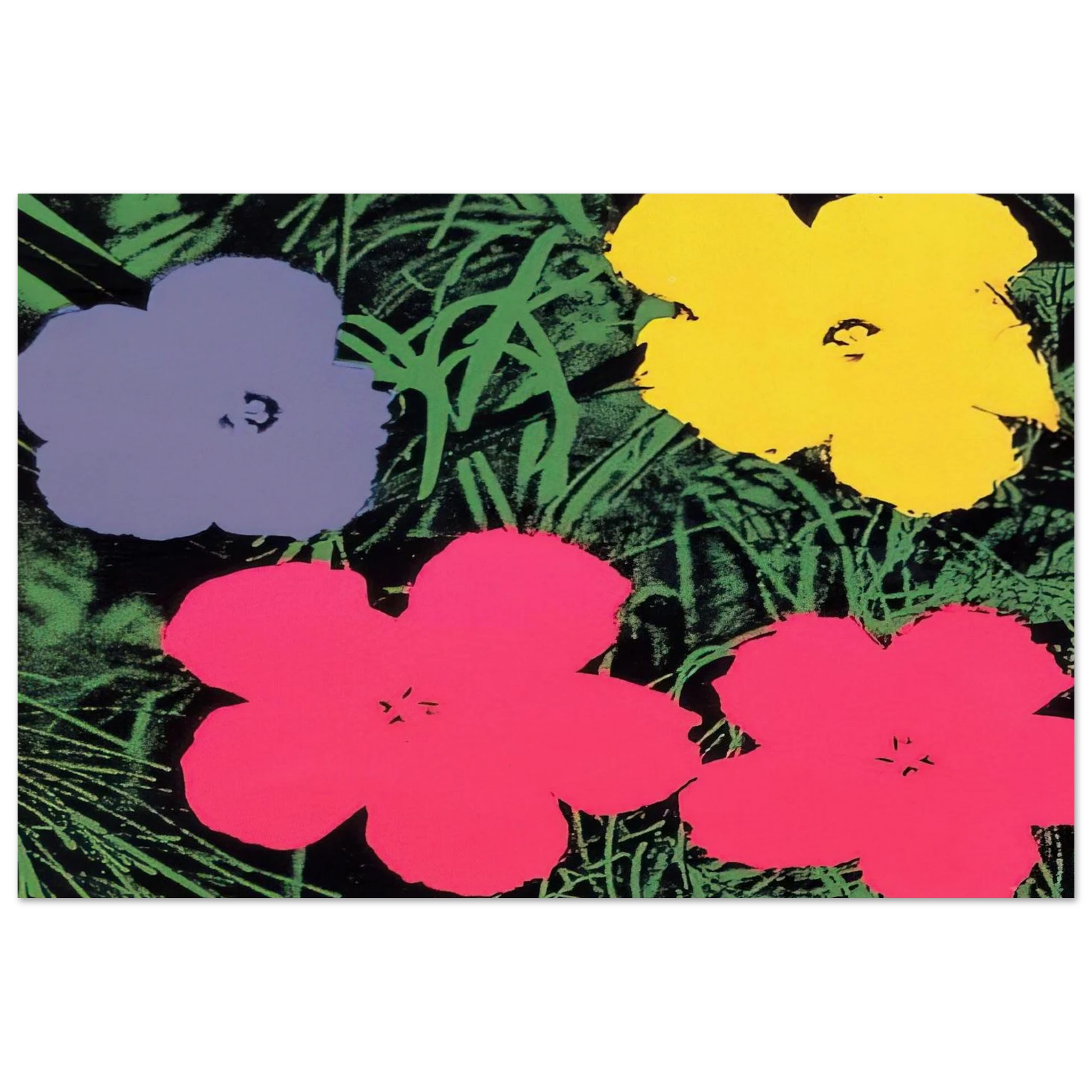 Flowers Poster | Andy Warhol Poster | Andy Warhol Prints