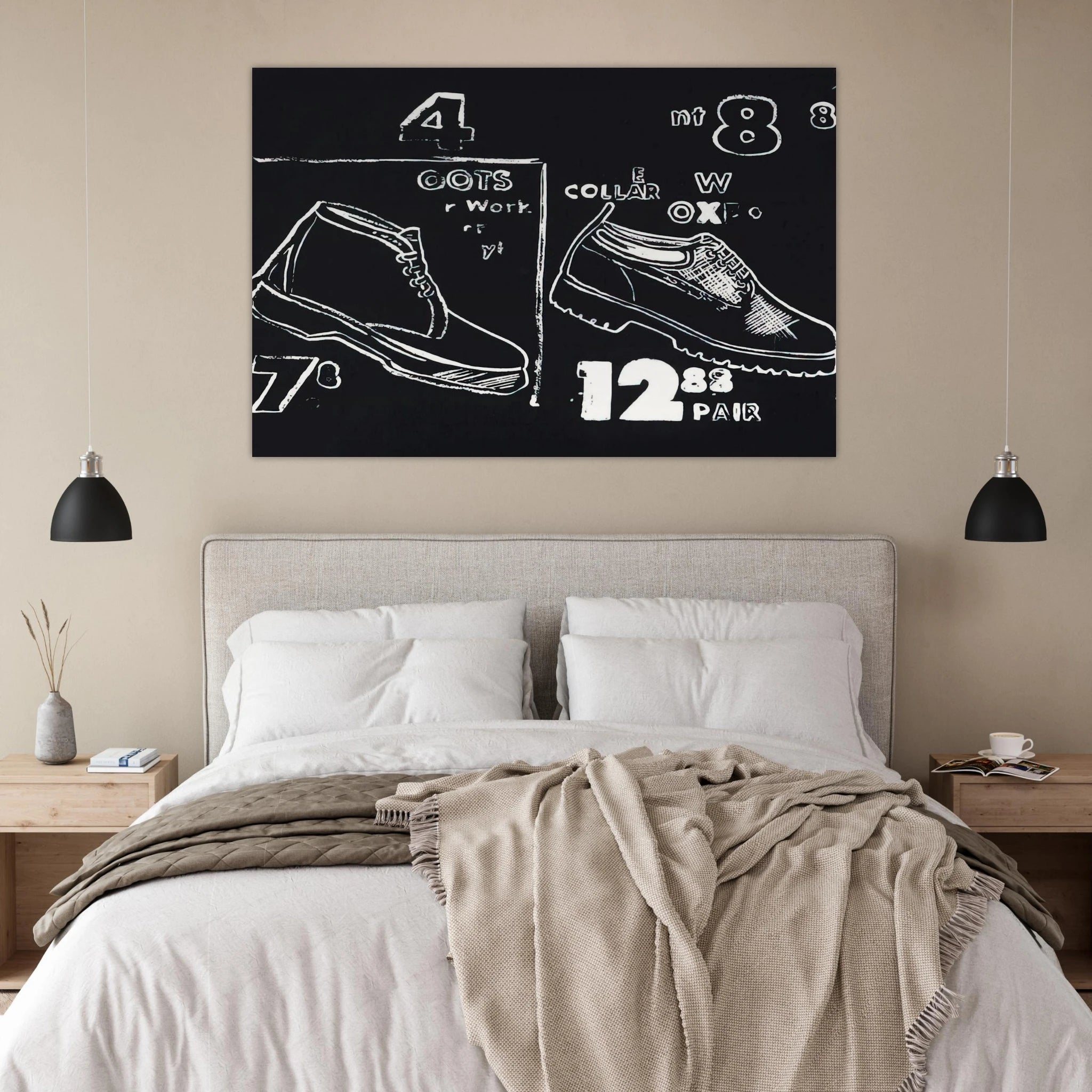 Work Boots Poster | Andy Warhol Poster | Andy Warhol Prints