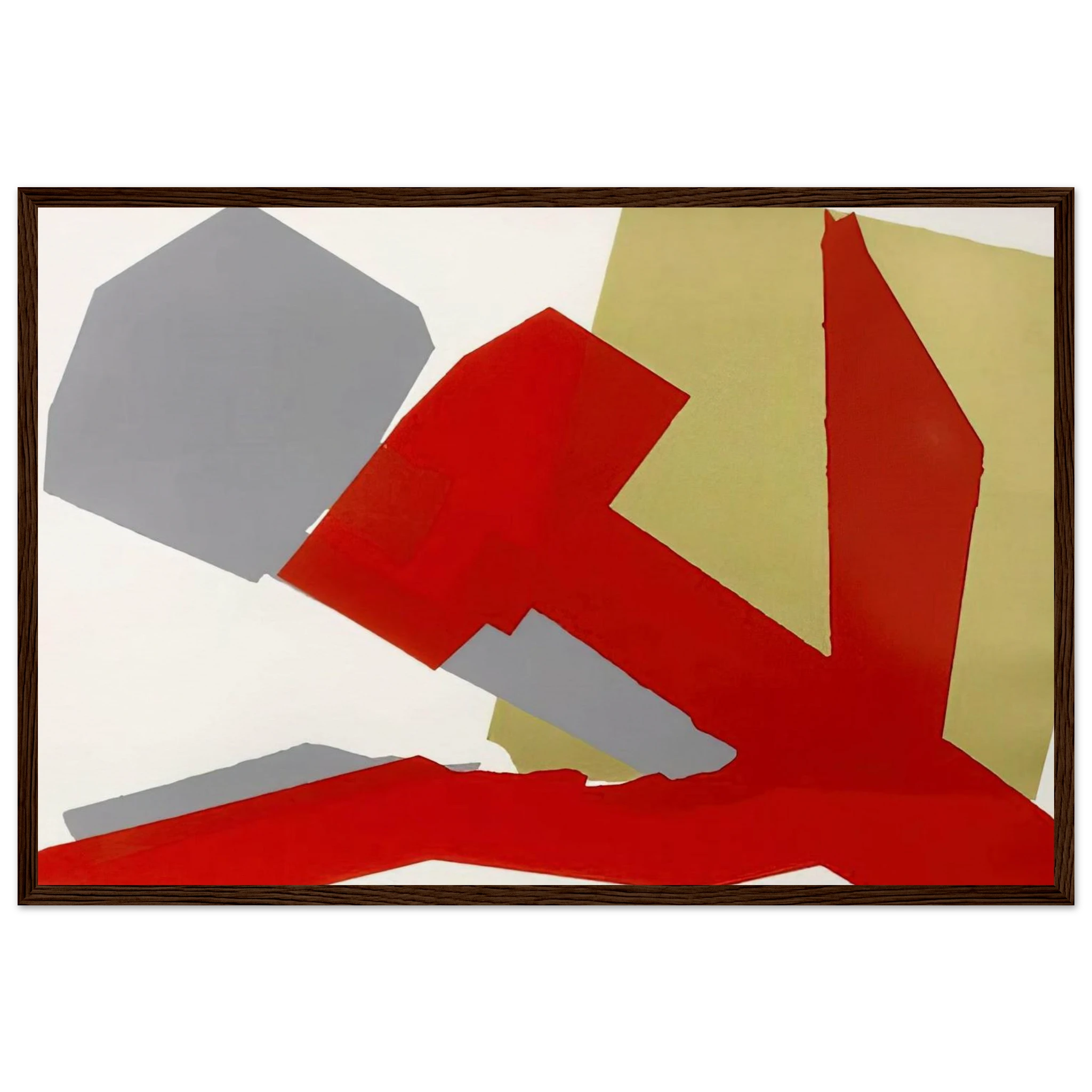 Hammer and Sickle  Special Edition  Framed Poster | Andy Warhol Framed Prints Wall Art | Andy Warhol Prints