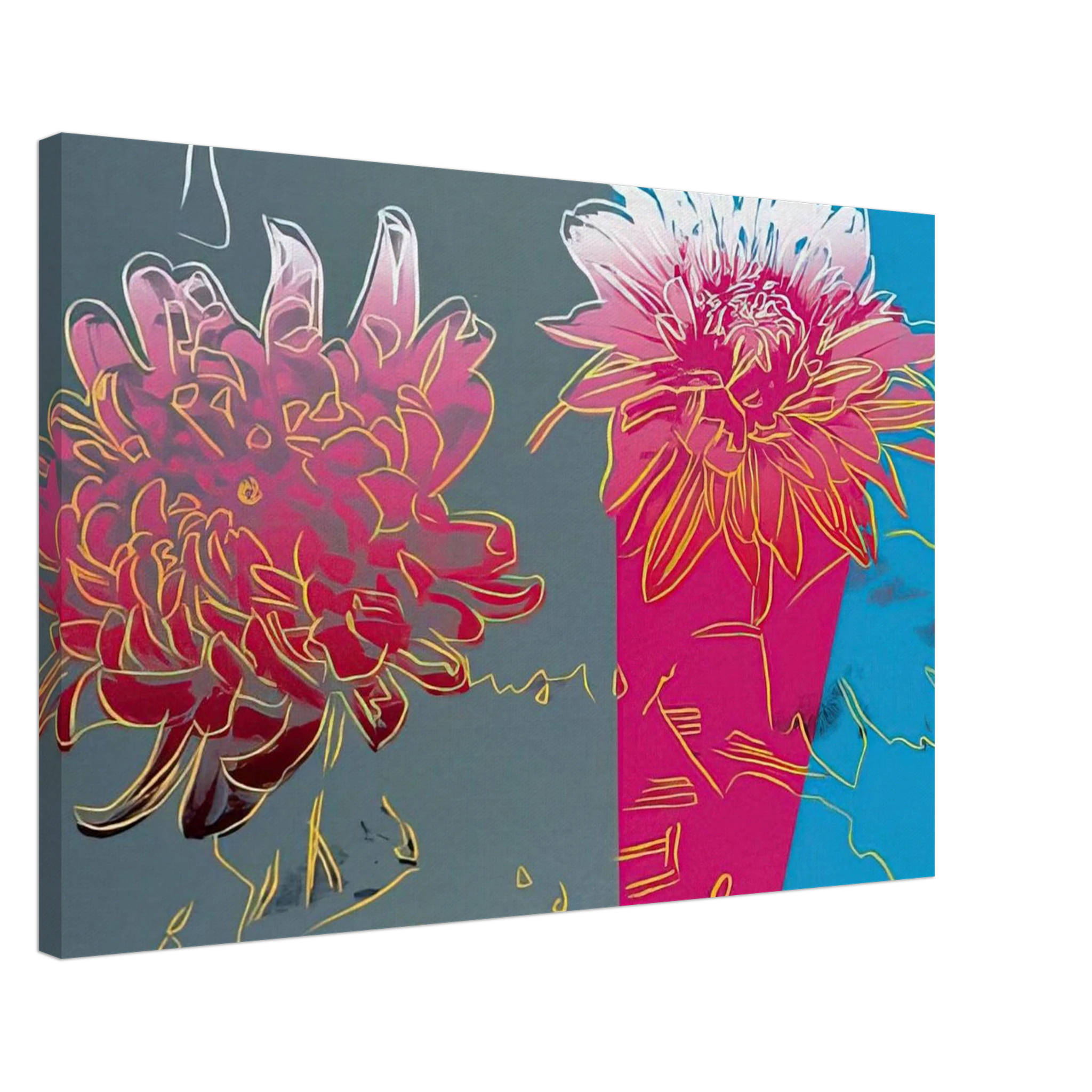 Kiku Canvas | Andy Warhol Canvas | Andy Warhol Prints