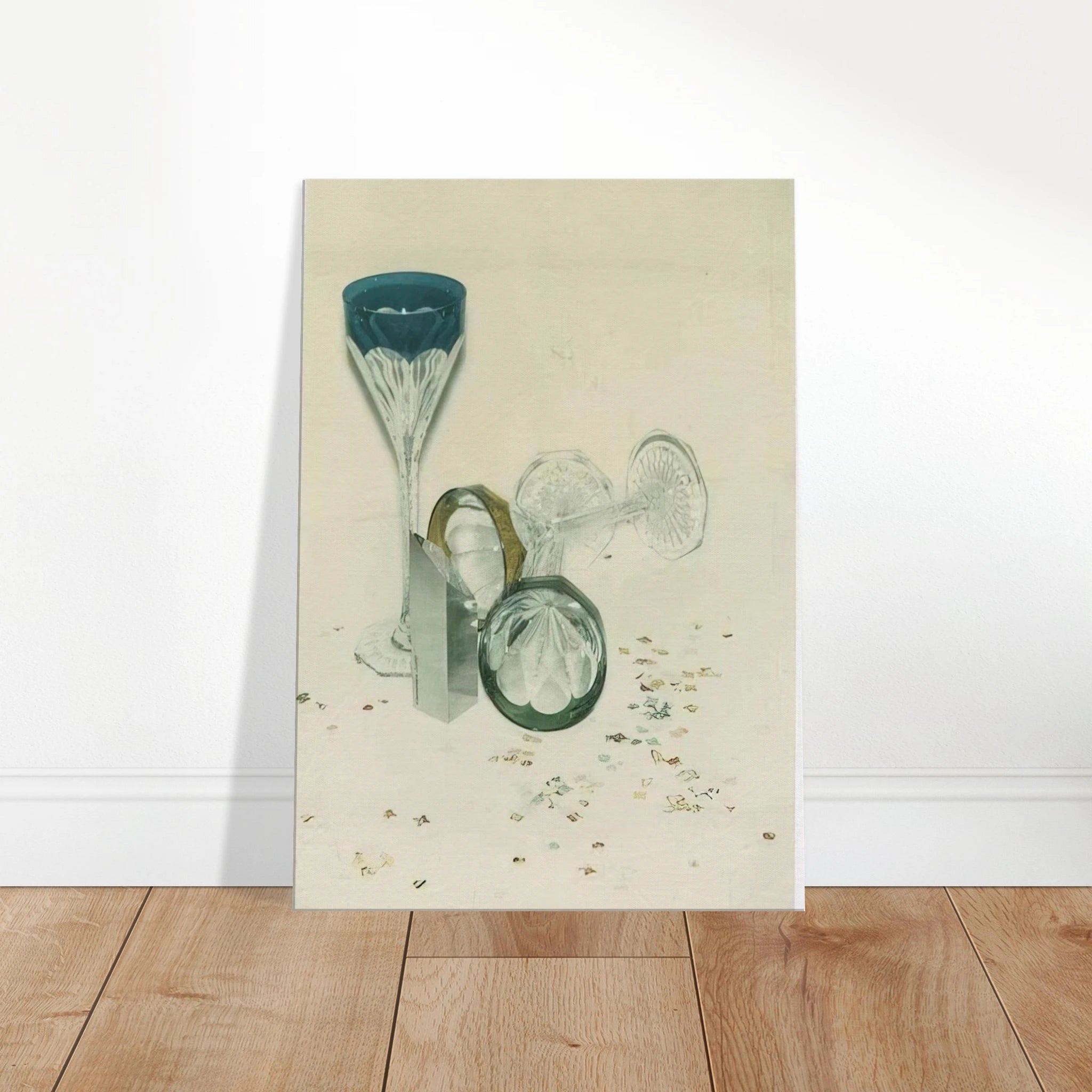 Committee 2000 Champagne Glasses Canvas | Andy Warhol Canvas | Andy Warhol Prints