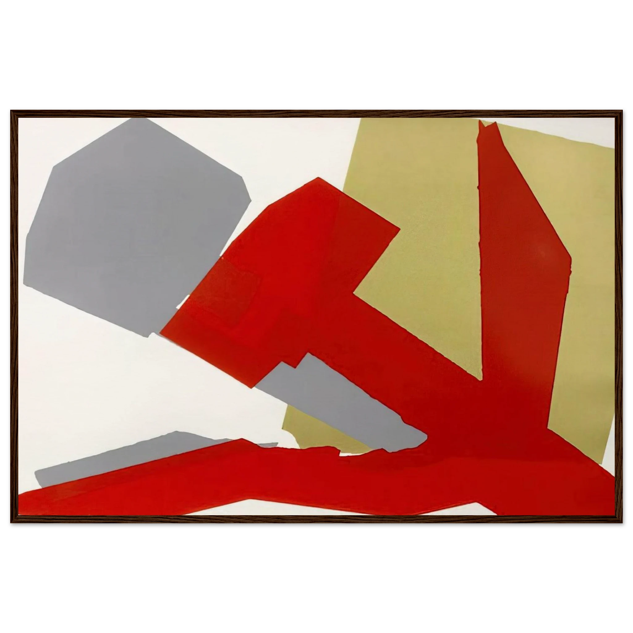 Hammer and Sickle  Special Edition  Framed Poster | Andy Warhol Framed Prints Wall Art | Andy Warhol Prints