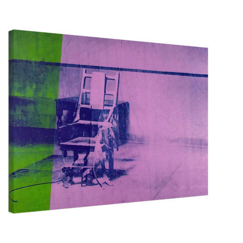 Big electric chair Canvas | Andy Warhol Canvas | Andy Warhol Prints